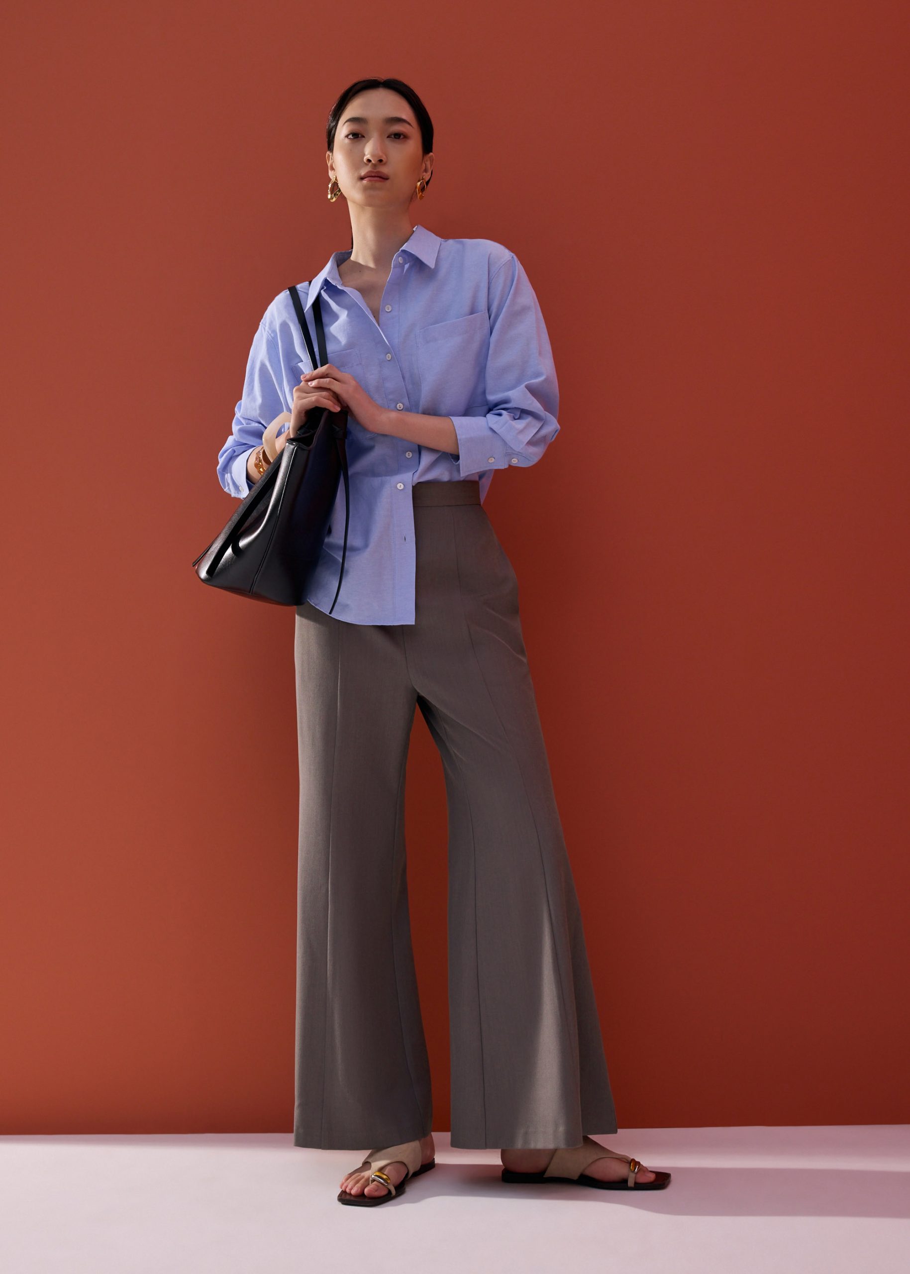 Leggy??Sarita High Waist Boot Cut Pants - Image 13