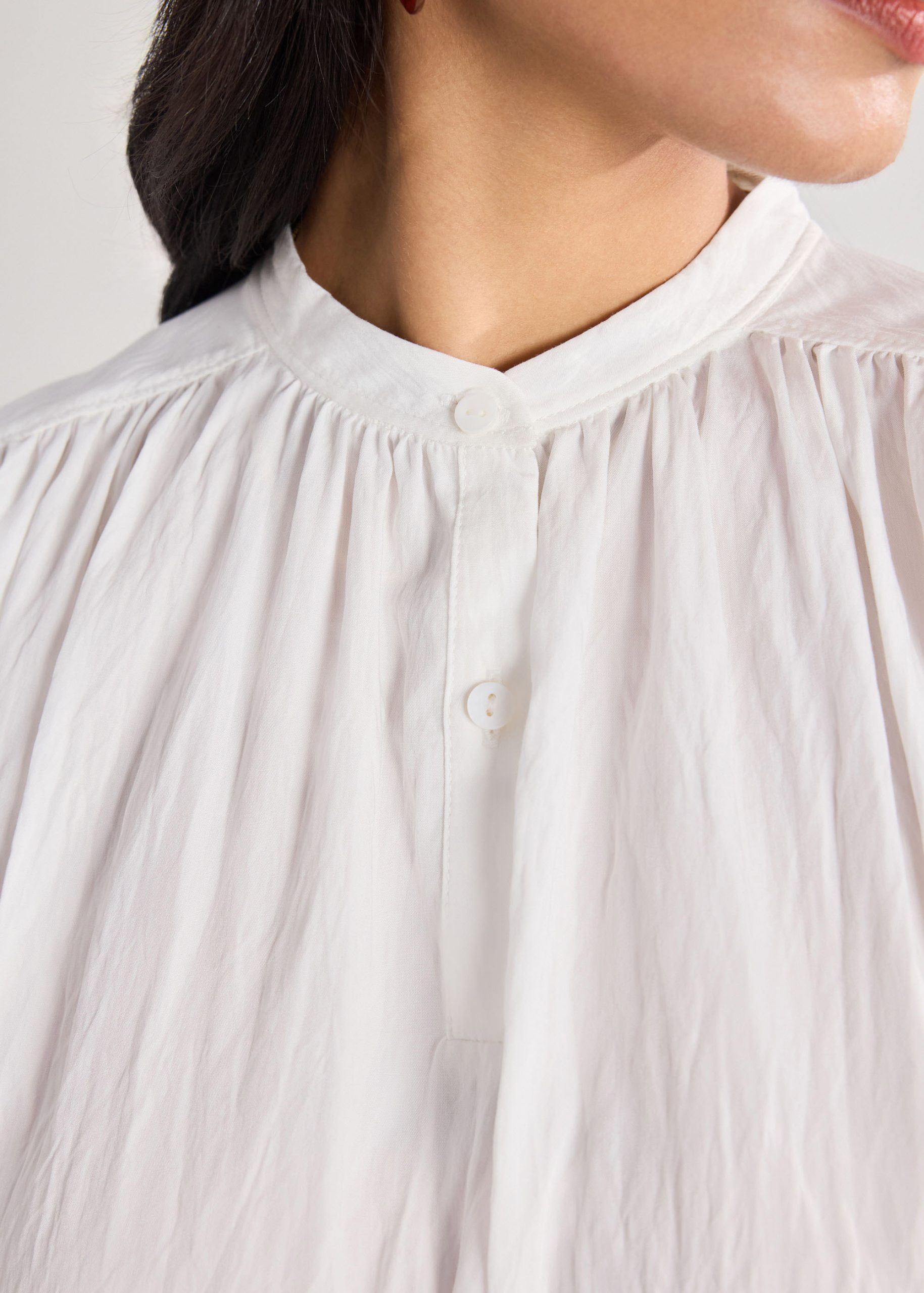 Sayaka Washed Cotton Shirt - Image 14