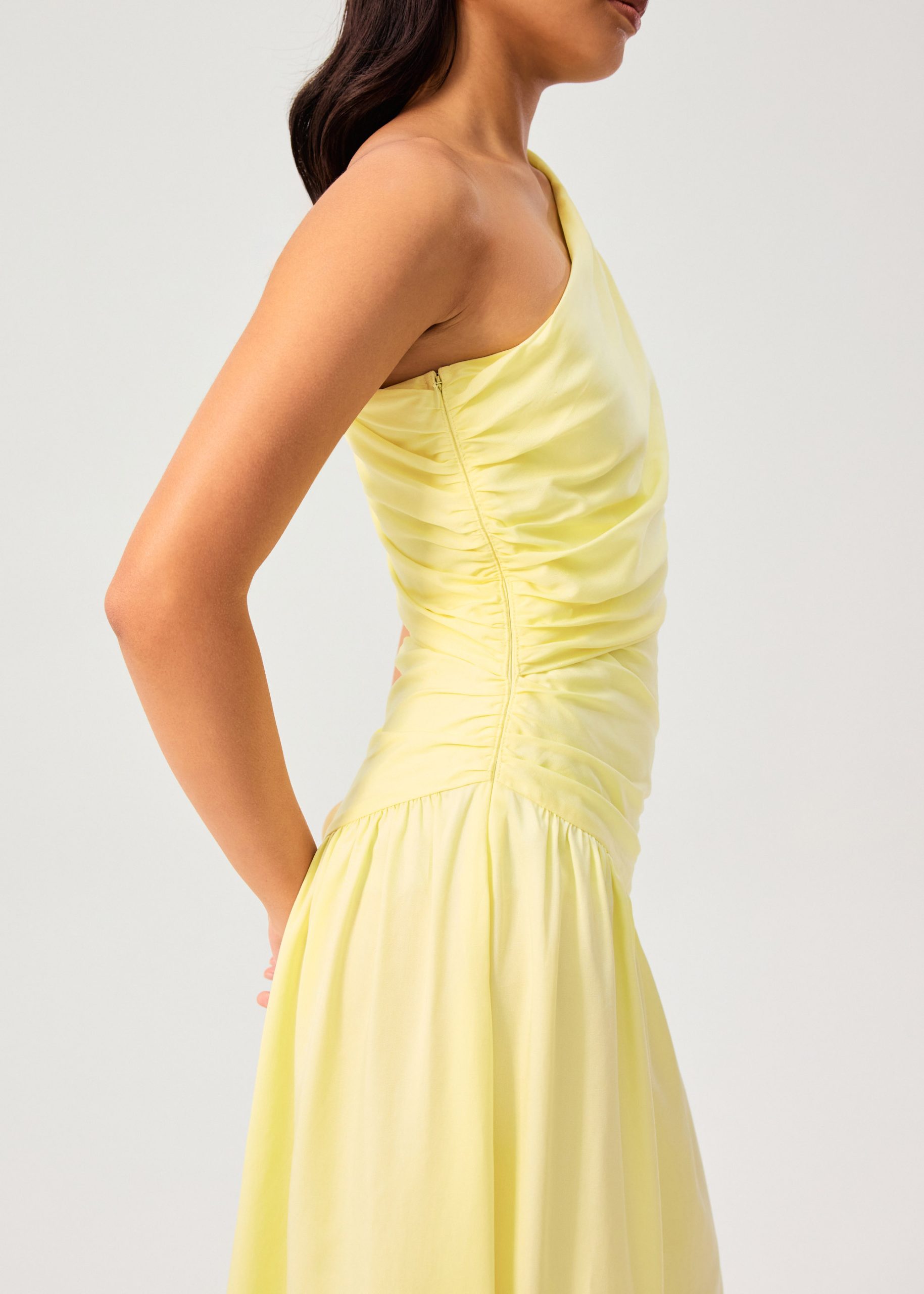 Lyocell Cut Out Toga Fit & Flare Maxi Dress - Image 20