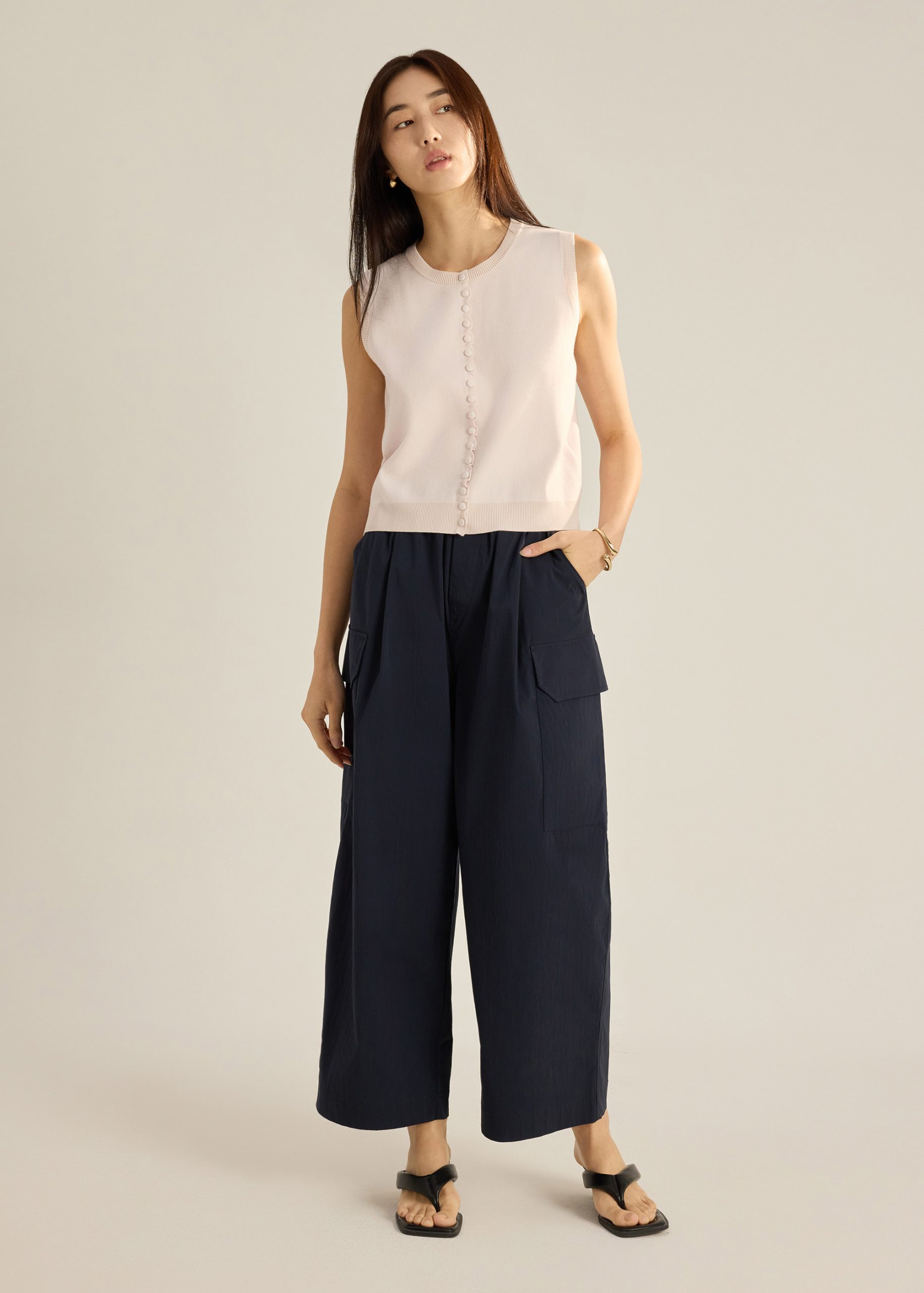 Anjali Scallop Edge Knit Top - Image 15