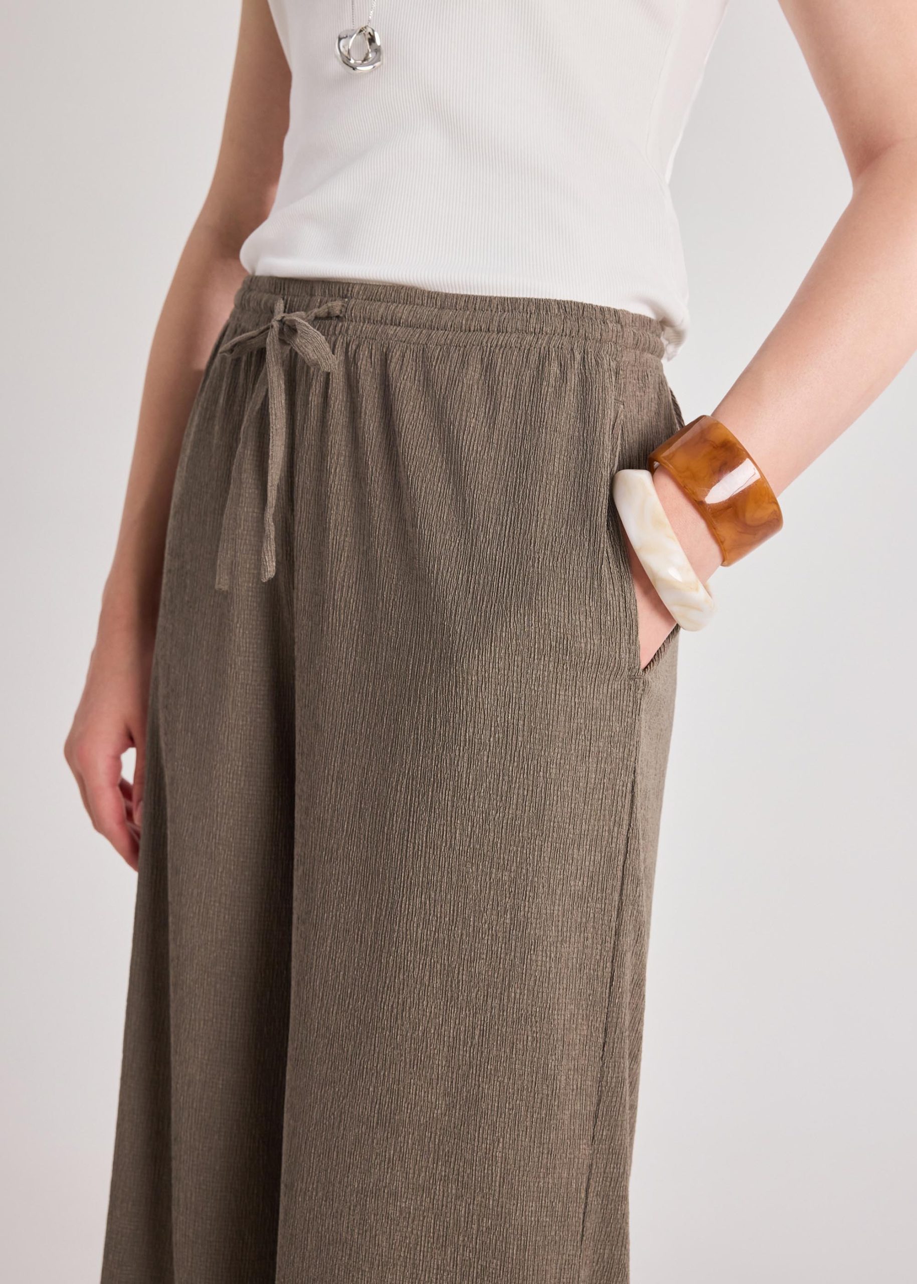 Crinkled Jersey Pants - Image 19