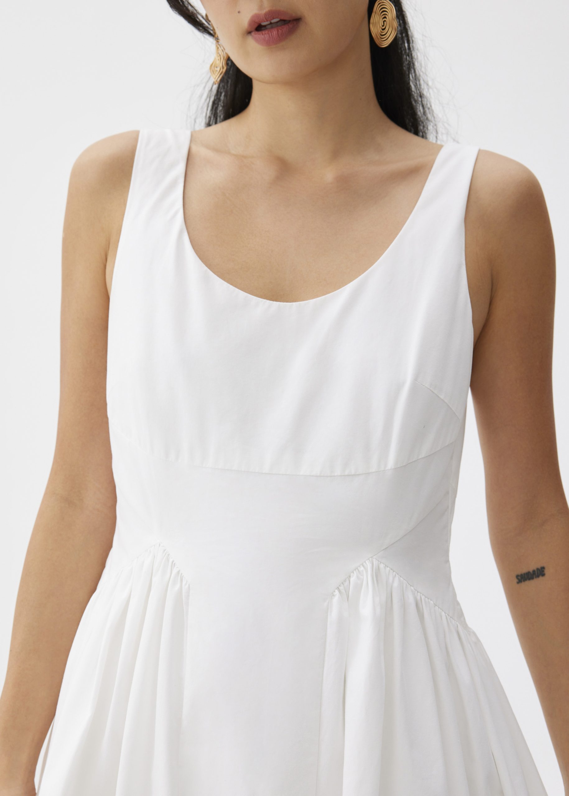 Cotton Fit & Flare Dress - Image 25