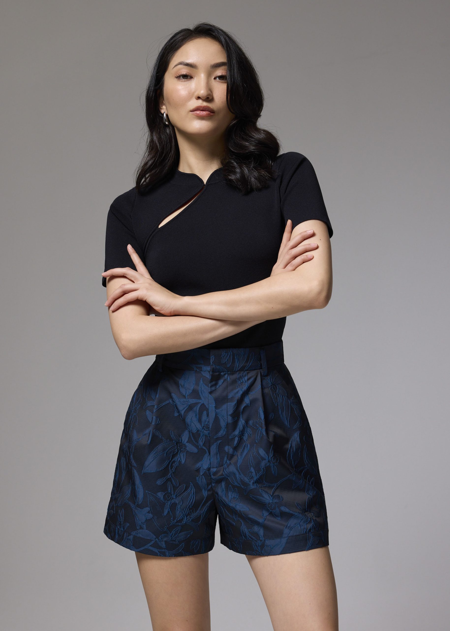 Brocade A-line Shorts - Image 5