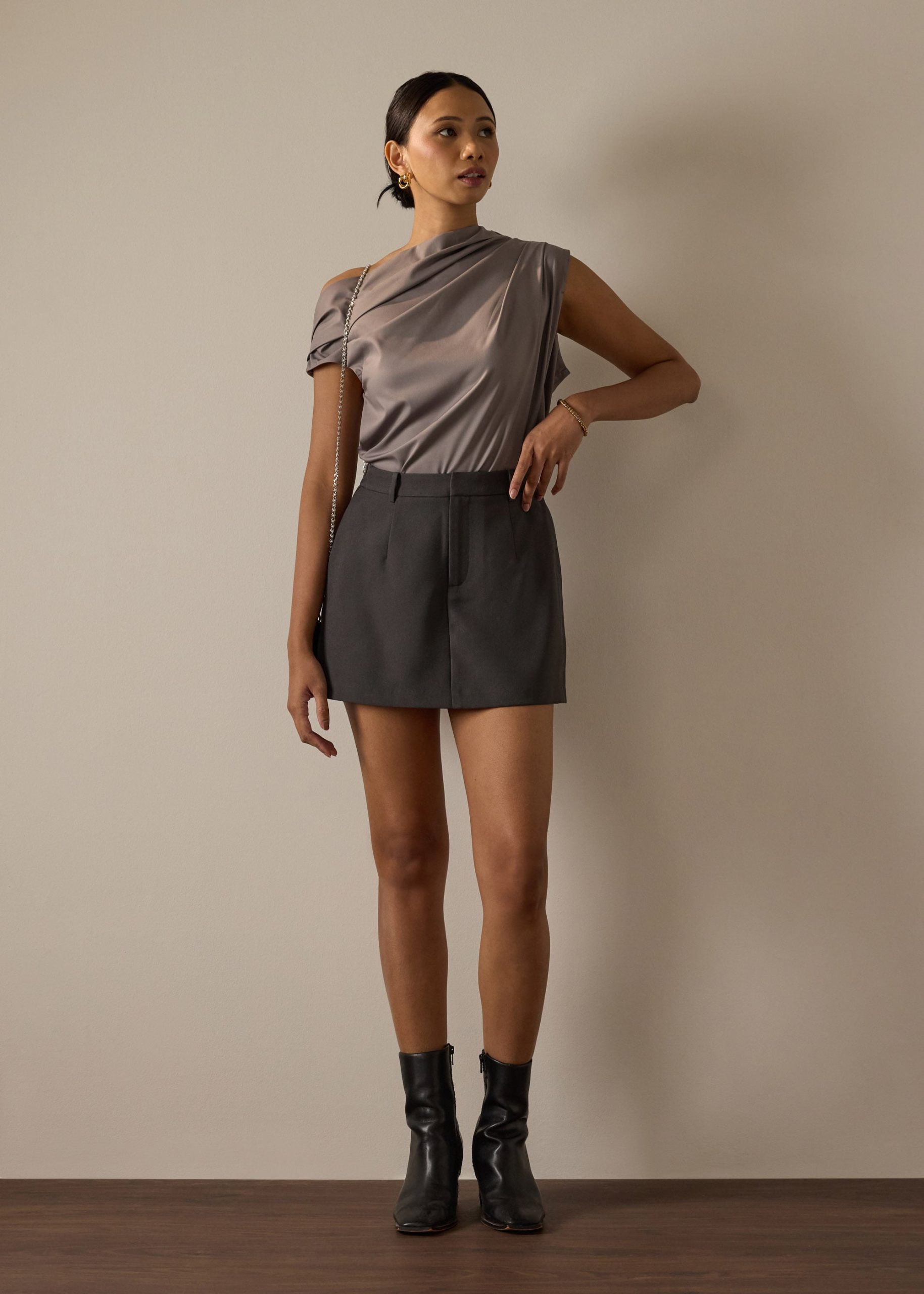 Ling Tailored A-line Mini Skirt - Image 10
