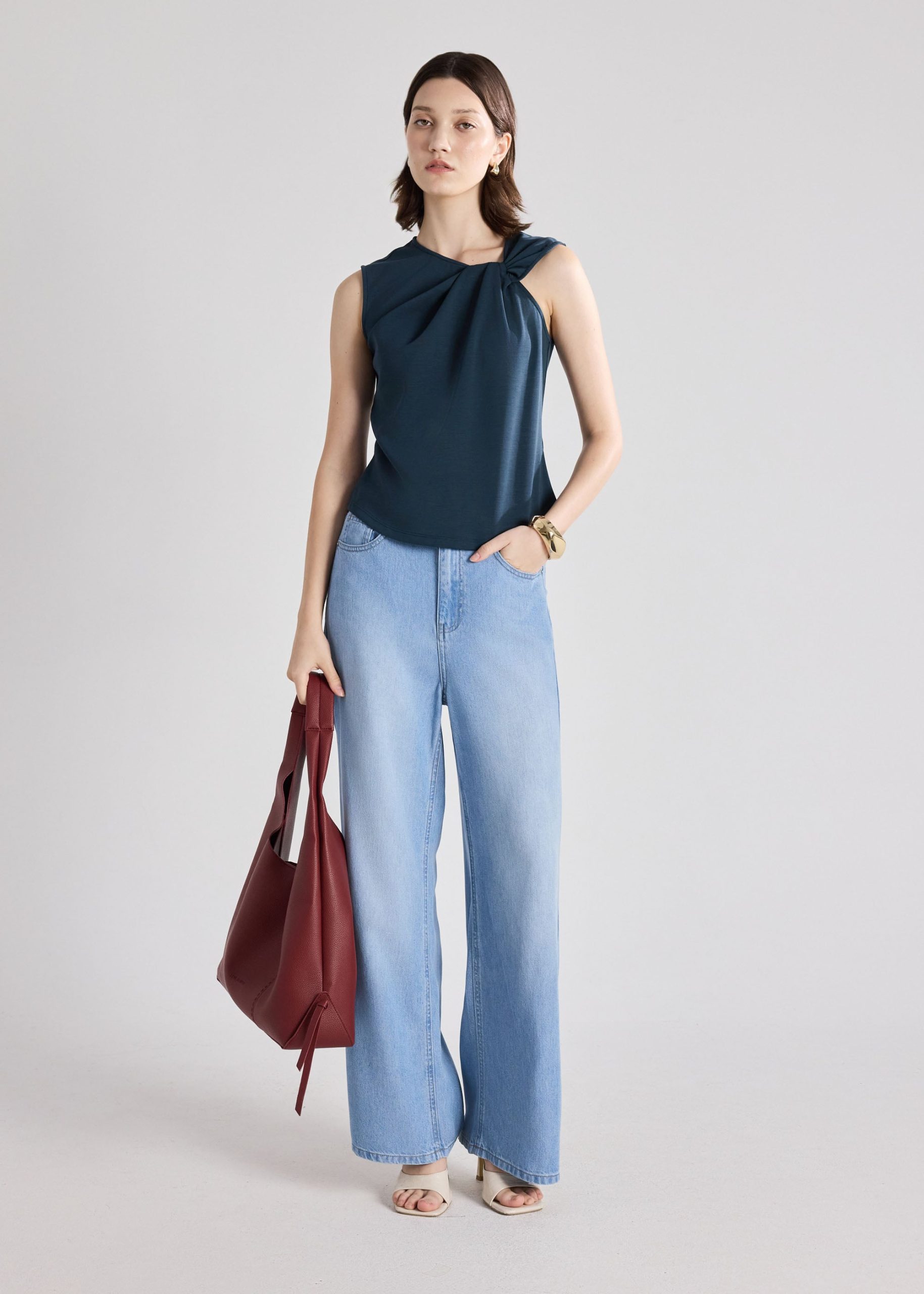 Jersey Asymmetric Tee - Image 8