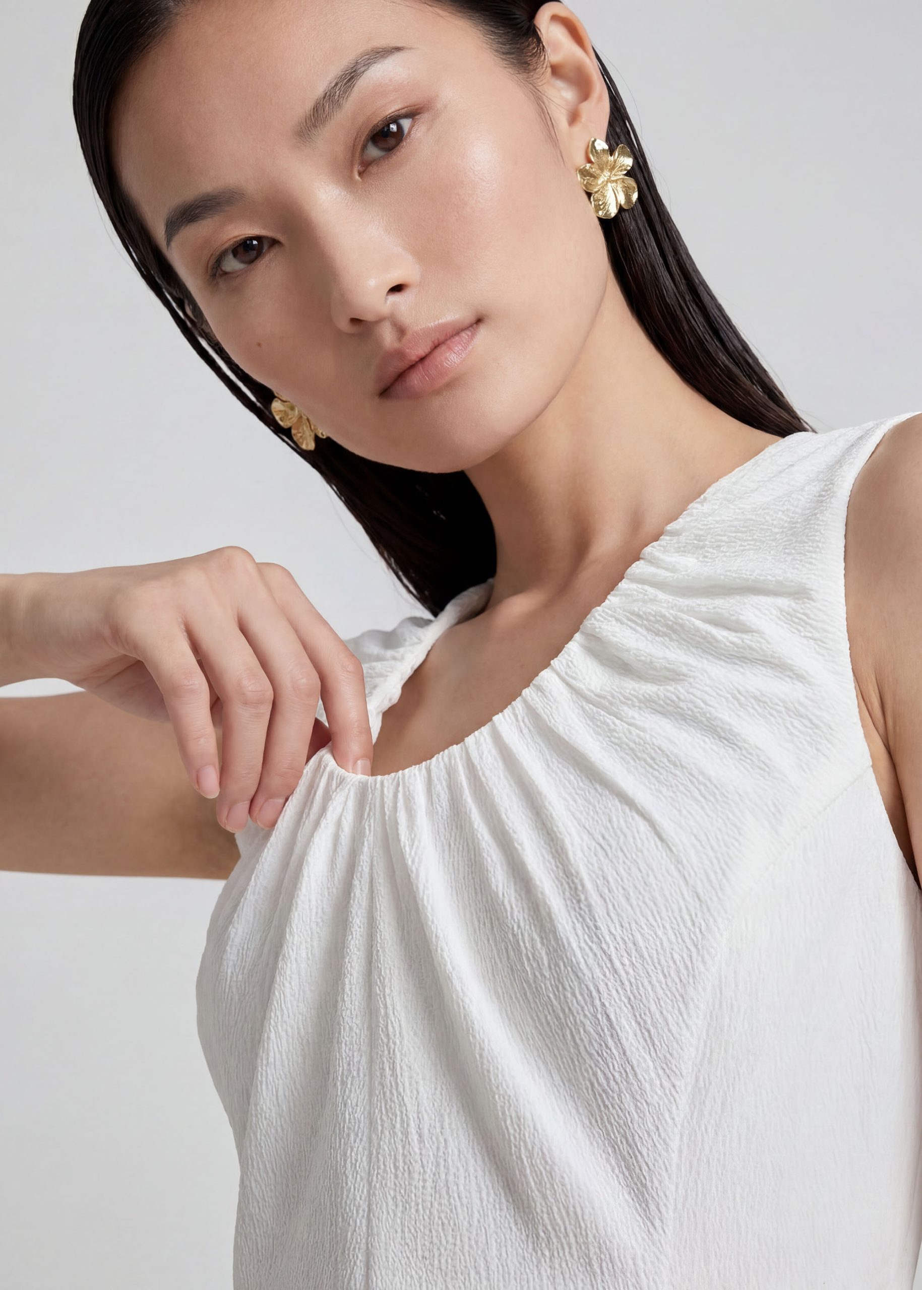 Dara Seersucker Dress - Image 14