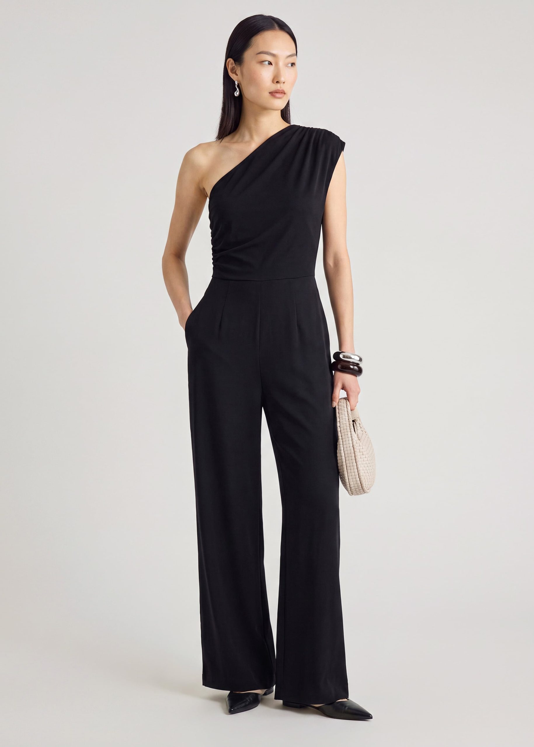 Jersey Toga Jumpsuit