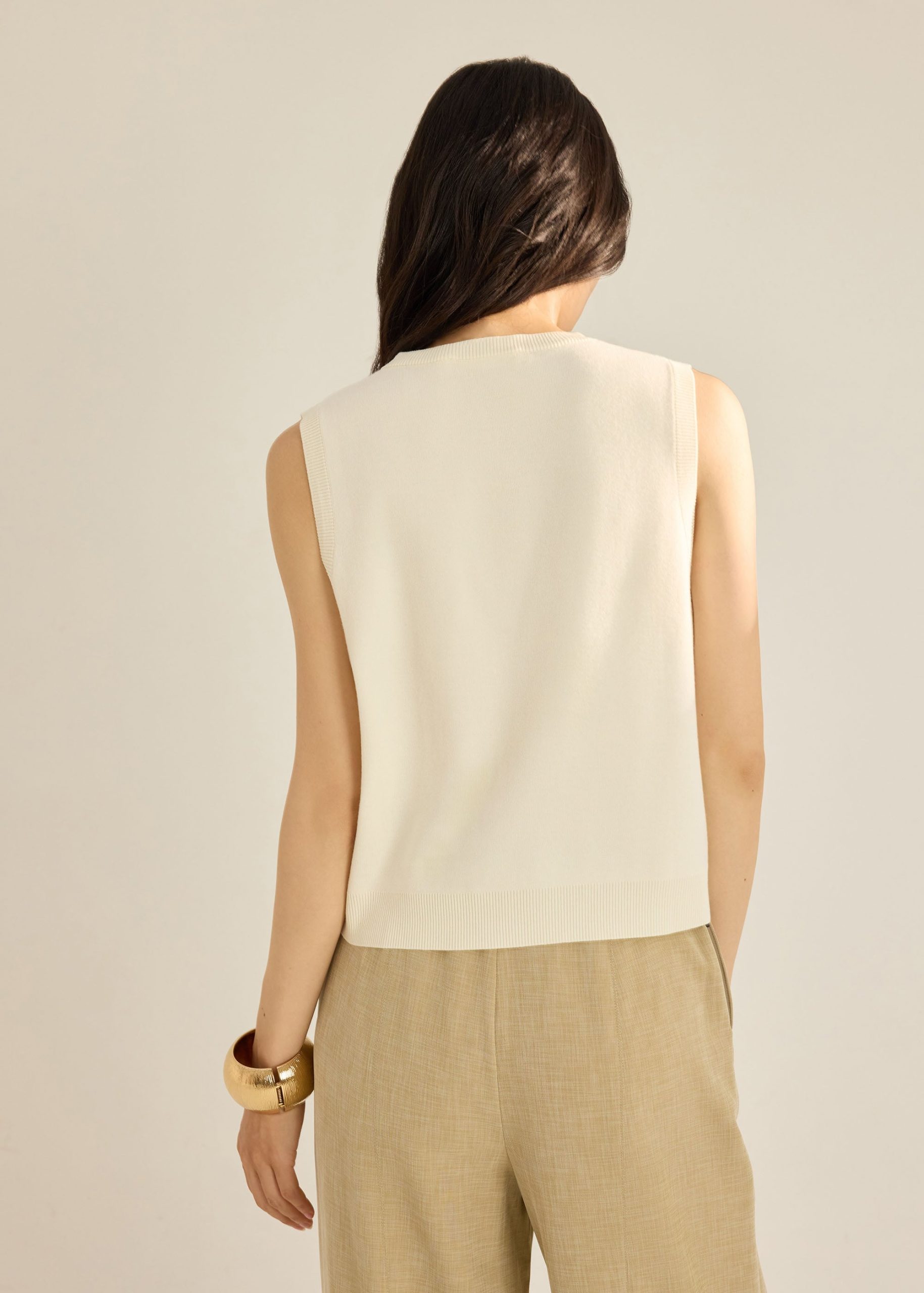 Anjali Scallop Edge Knit Top - Image 10