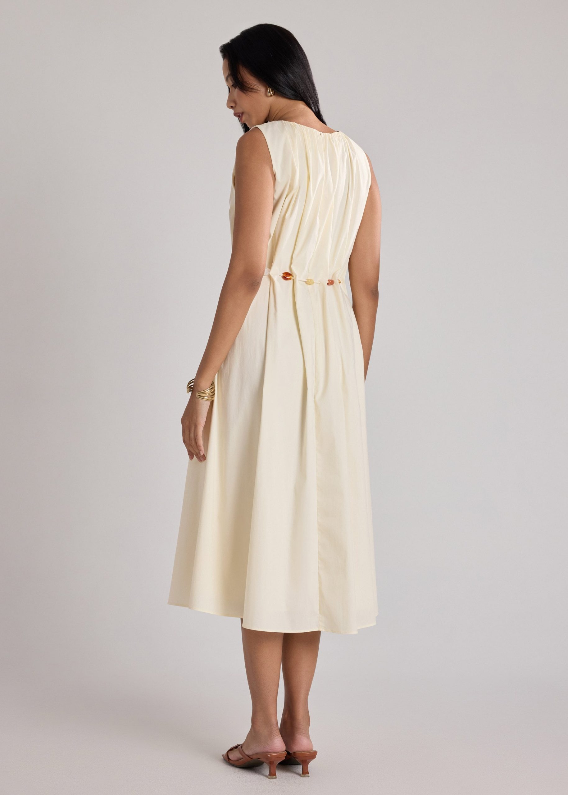 Coastal Beads Waist Tie Dress - Image 10