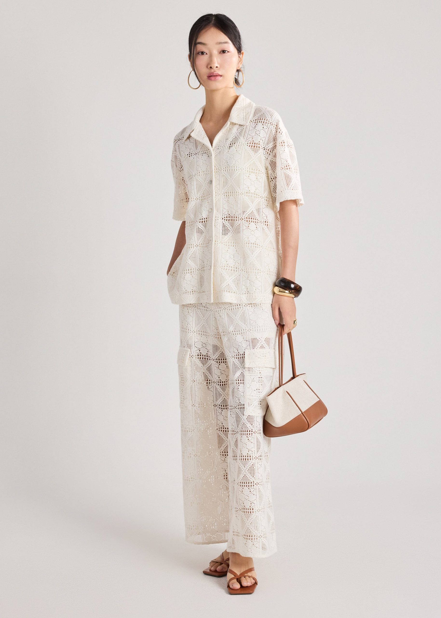 Crochet Relaxed Shirt