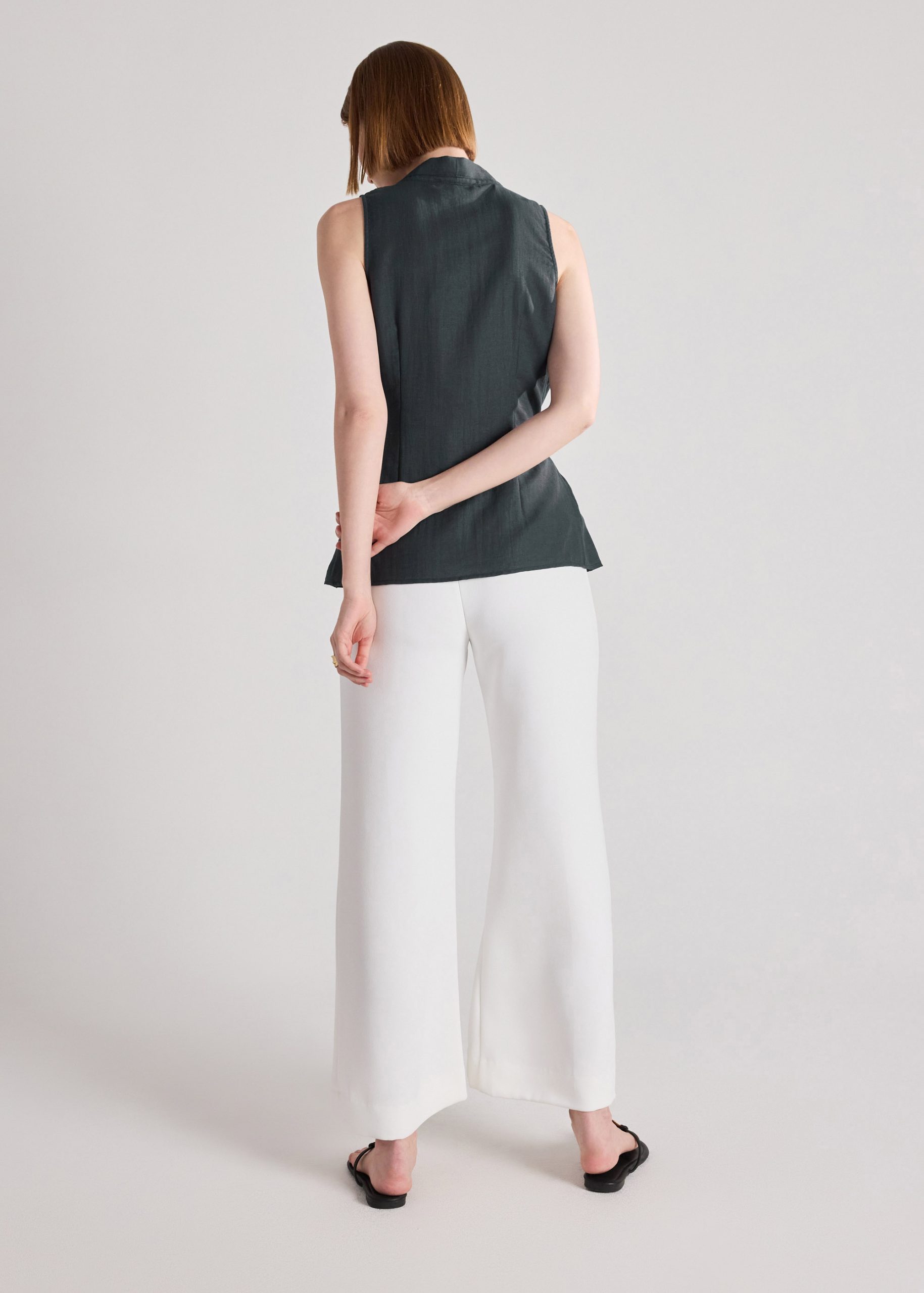 Peplum Top with Sash - Image 8