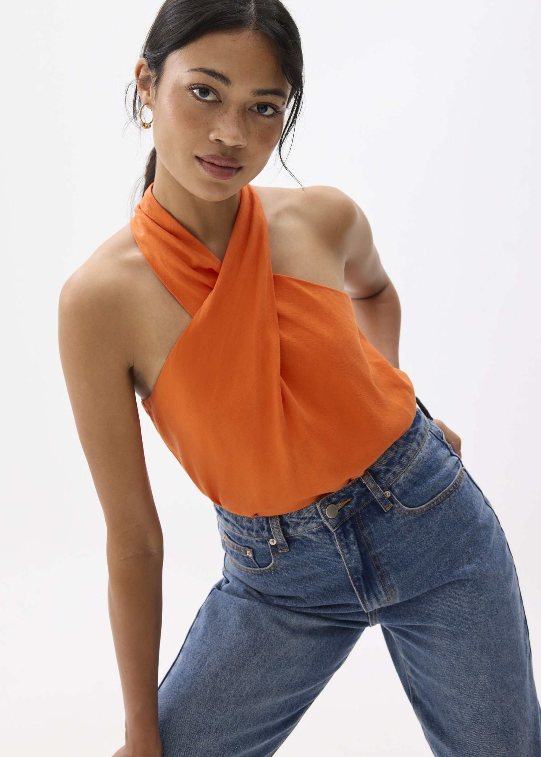 Linen Halter Top - Image 5