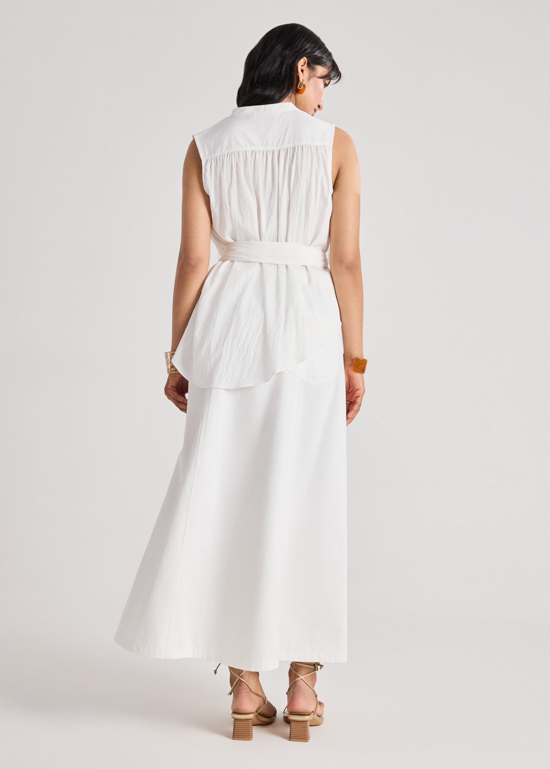 Sayaka Washed Cotton Shirt - Image 12