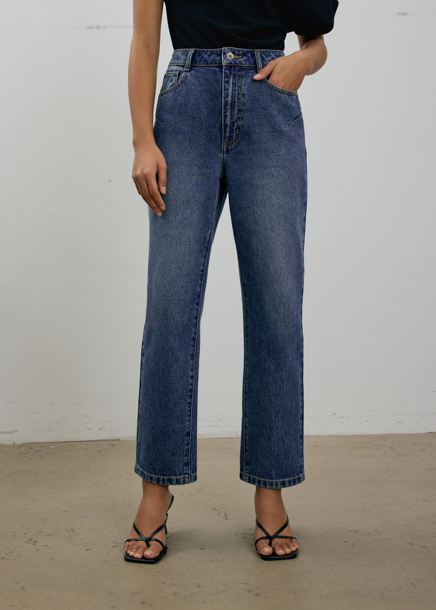 Suki Denim Slim Illusion Straight Leg Jeans - Image 2