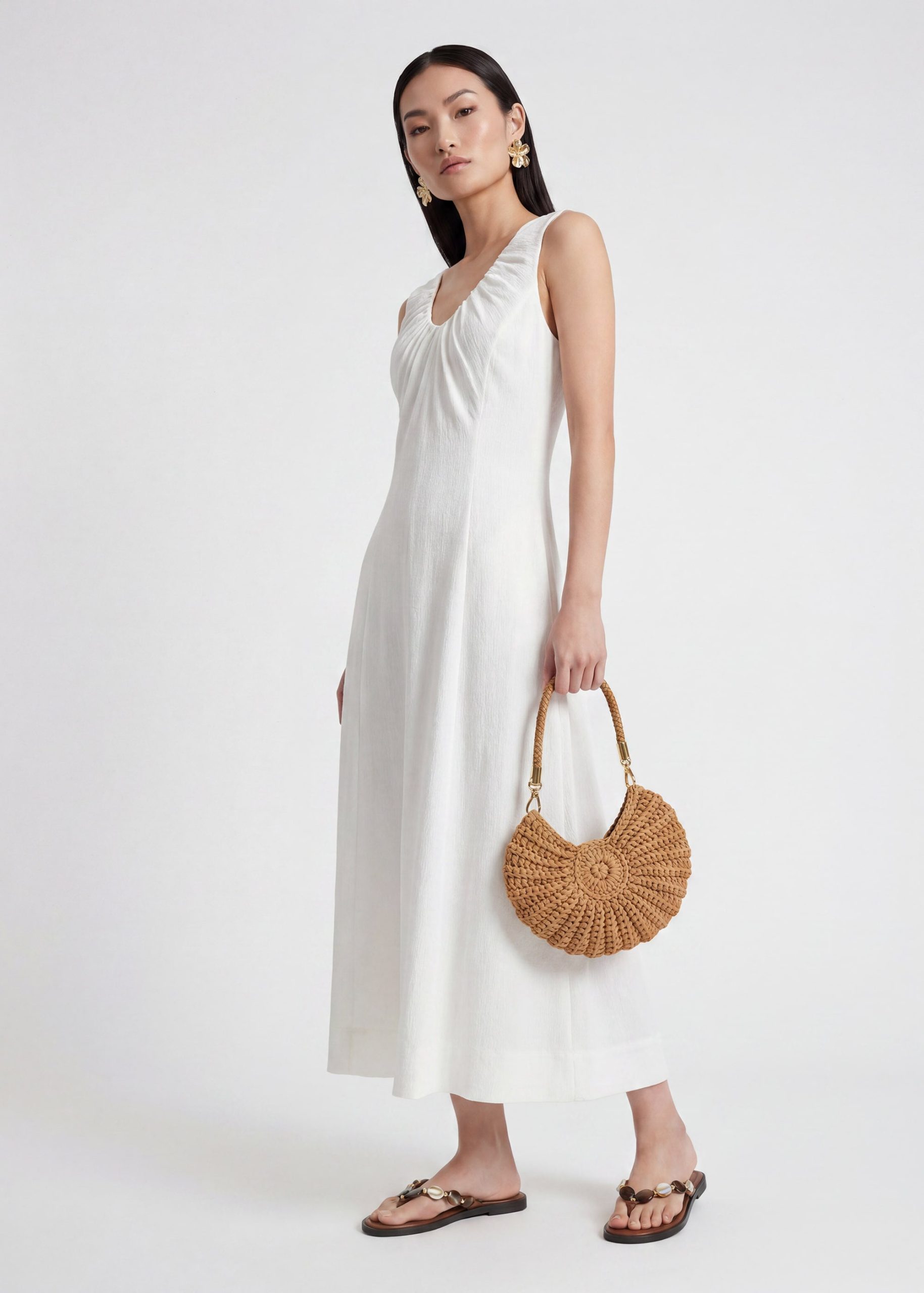 Dara Seersucker Dress - Image 8