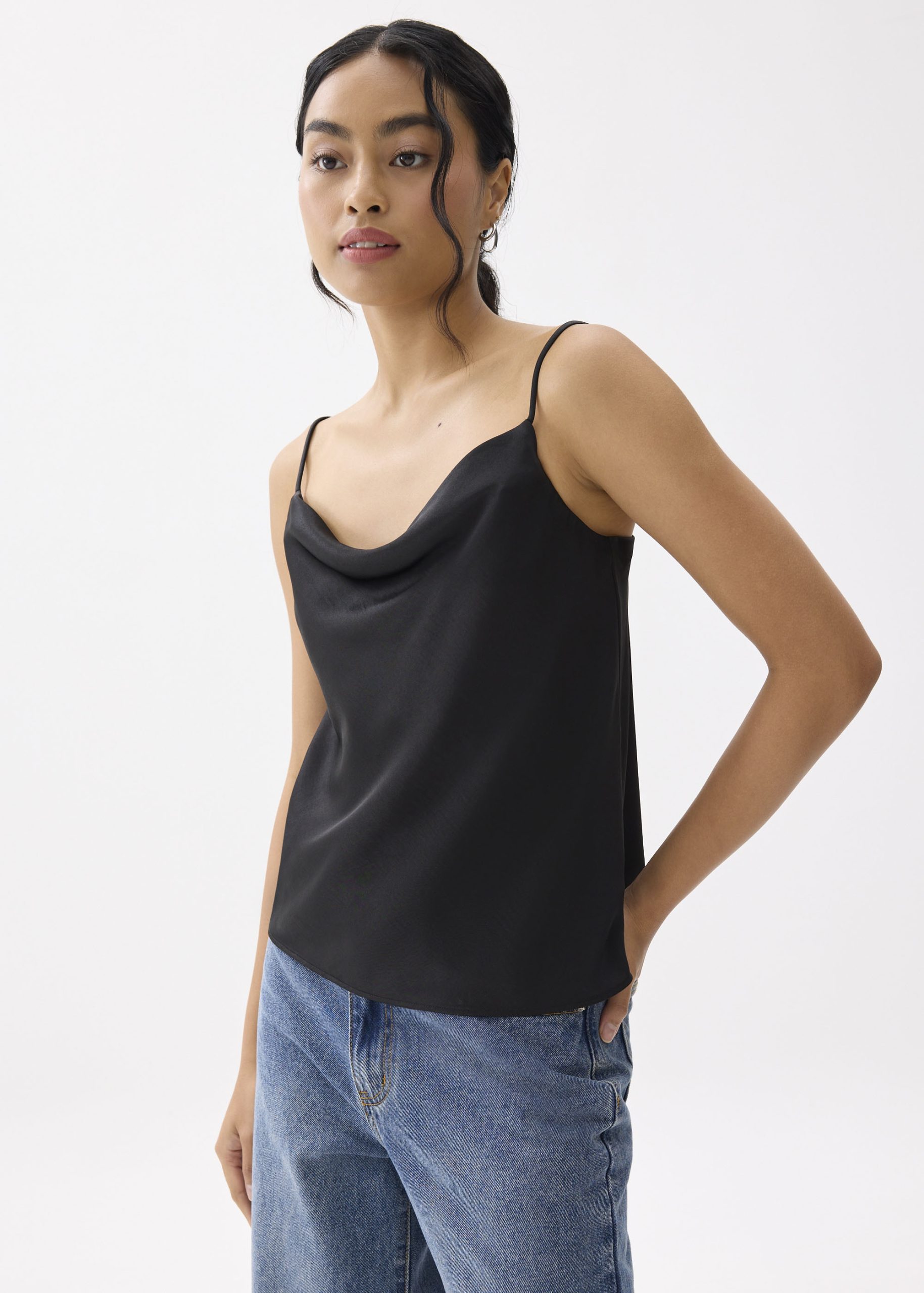 Sophia Cowl Neck Camisole Top - Image 4