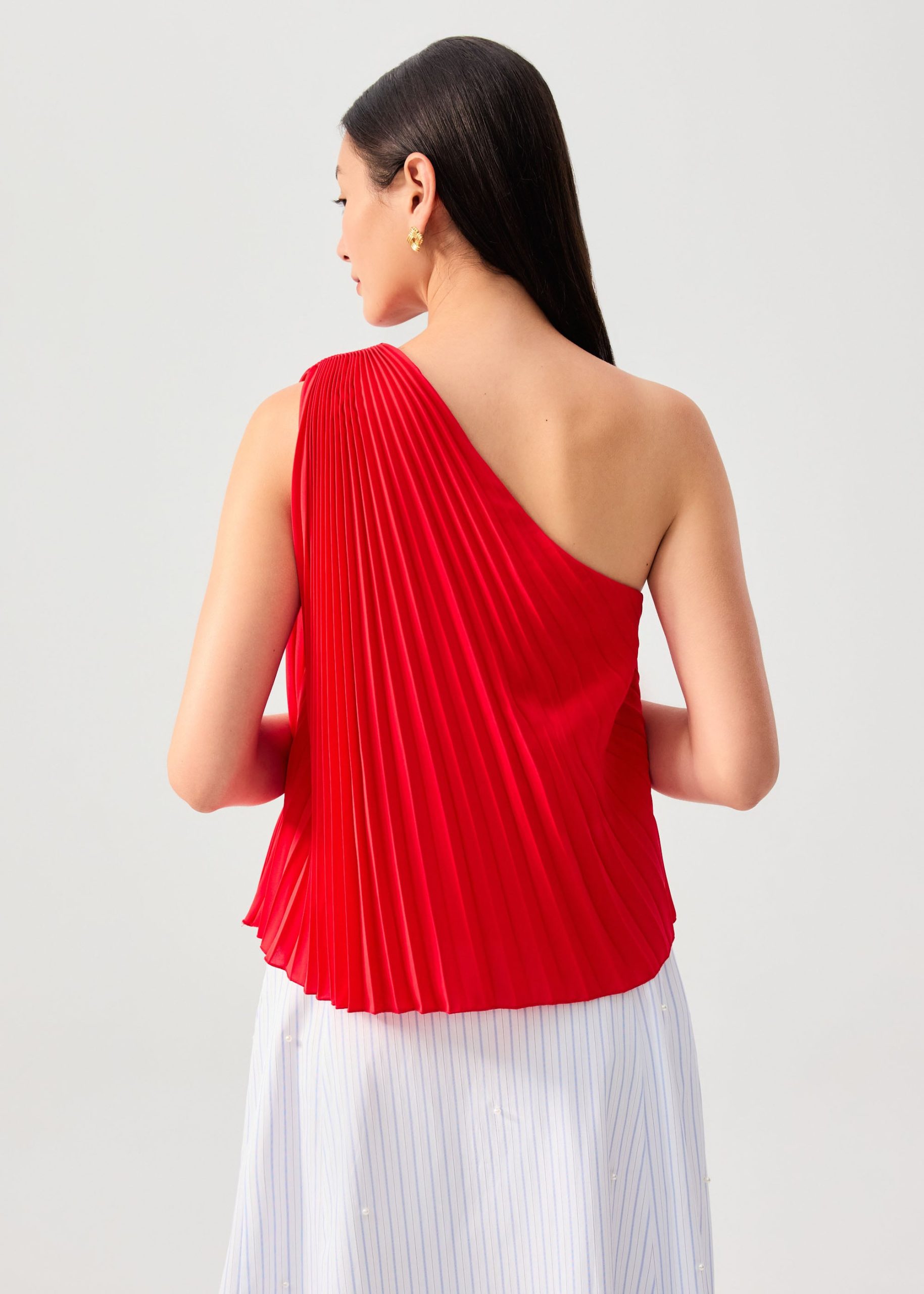 Wei Sunray Pleated Toga Top - Image 26