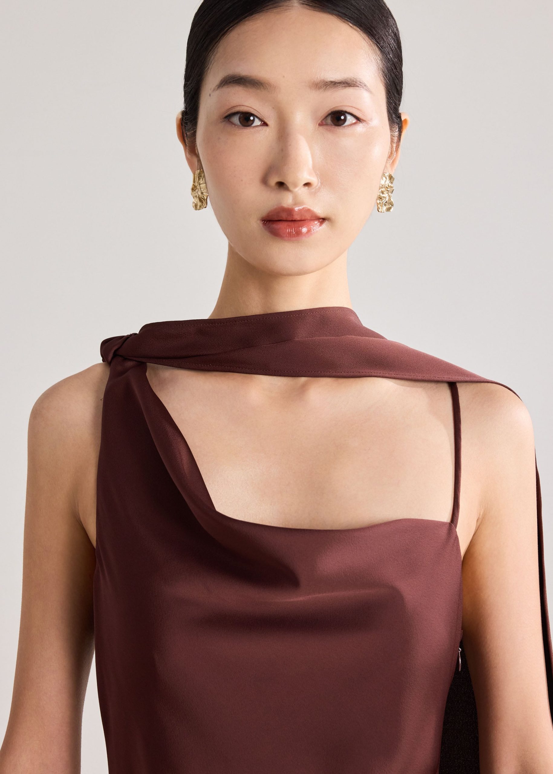BraFree by LB Multi-way Satin Bias Cut Dress - Image 27
