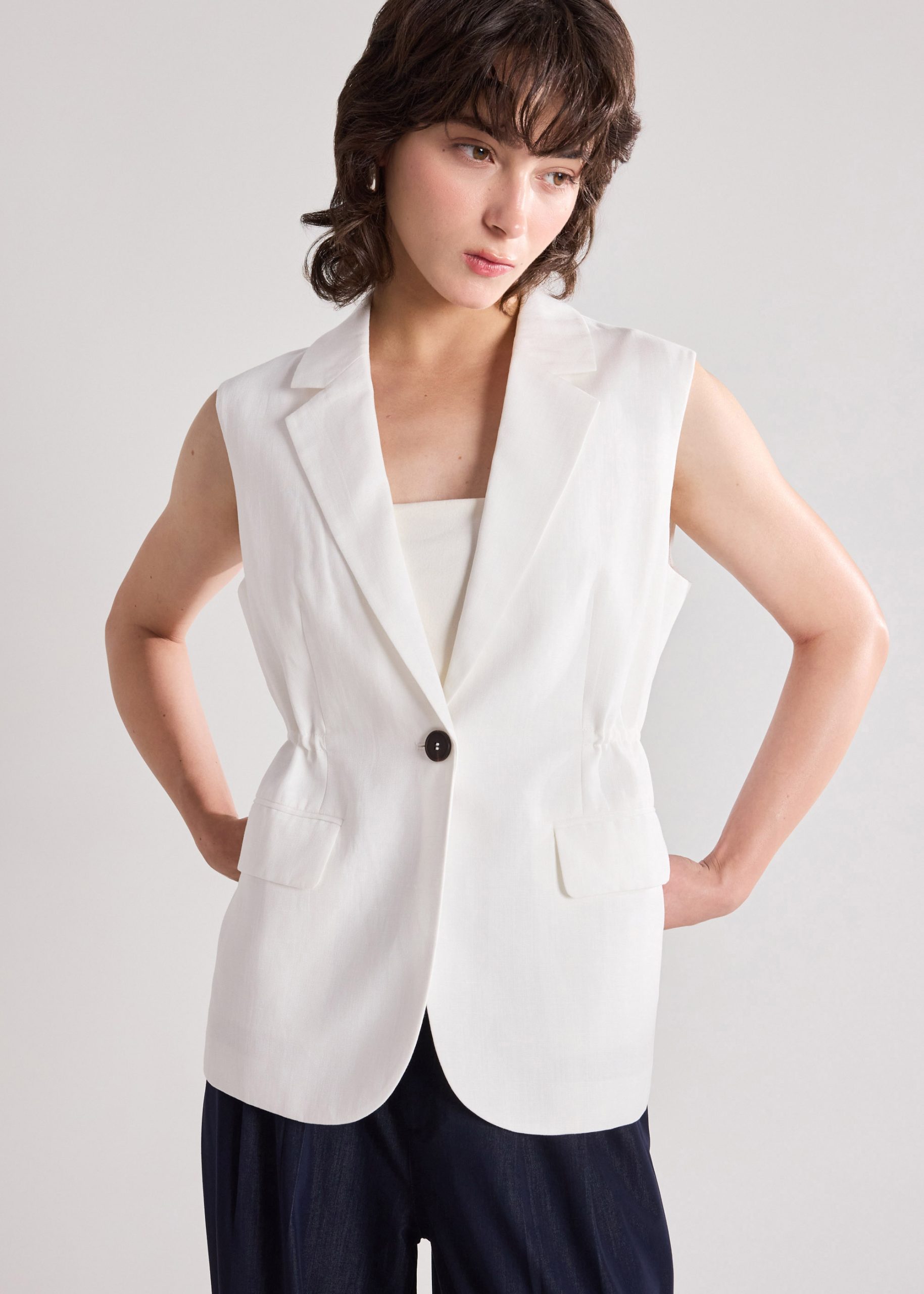 Premium Linen Vest - Image 14