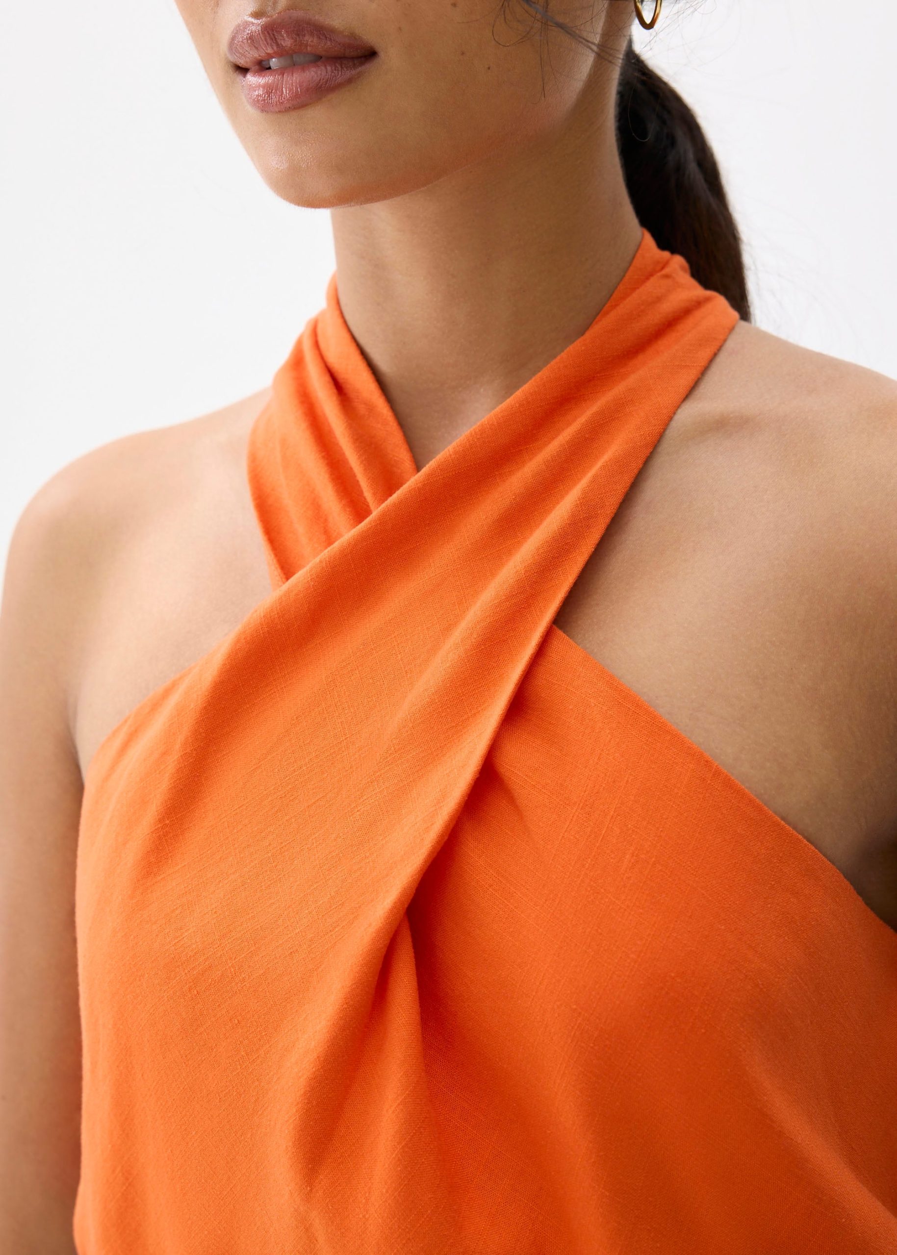 Linen Halter Top - Image 3