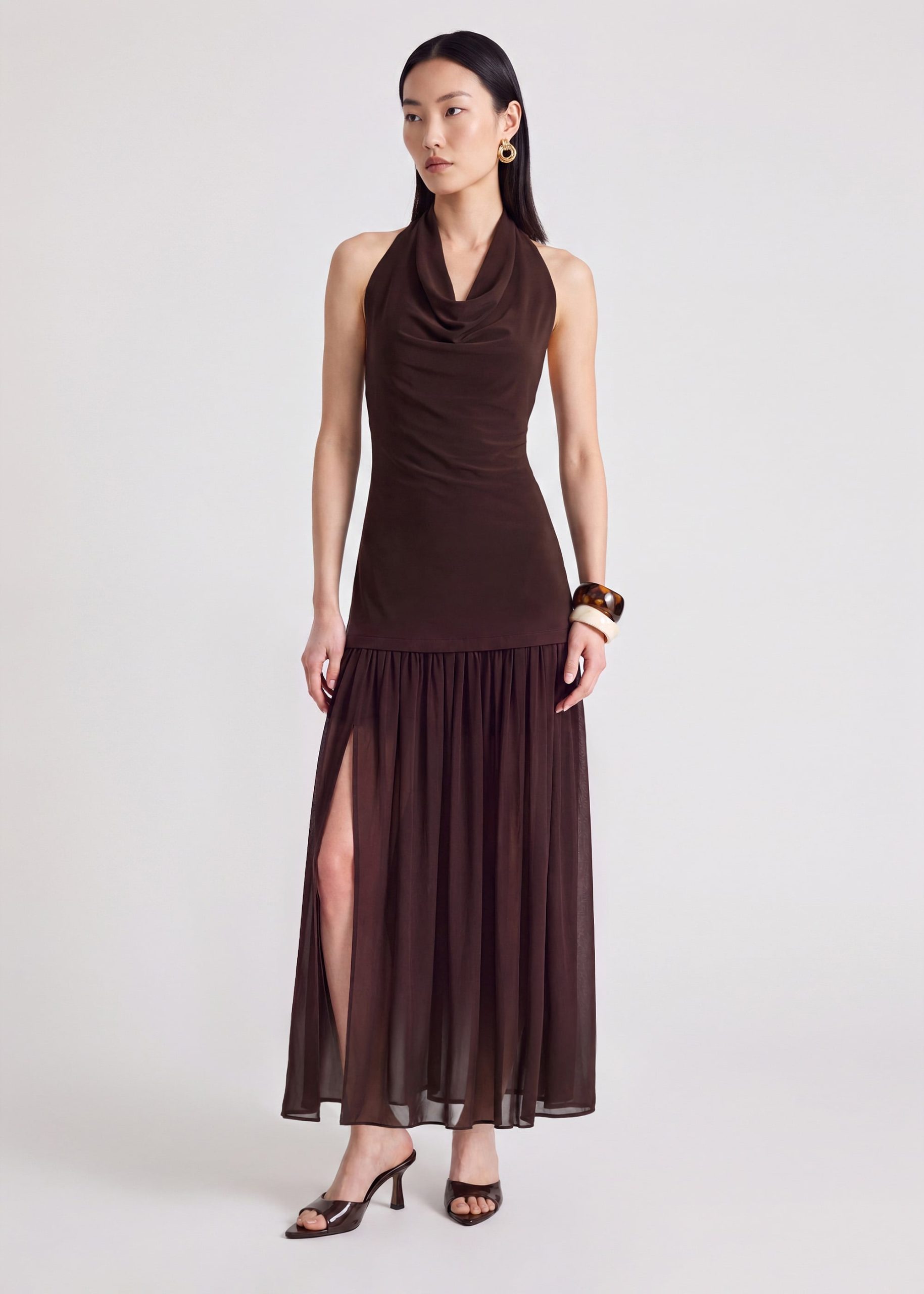 BraFree by LB Cowl Neck Dress - Image 20