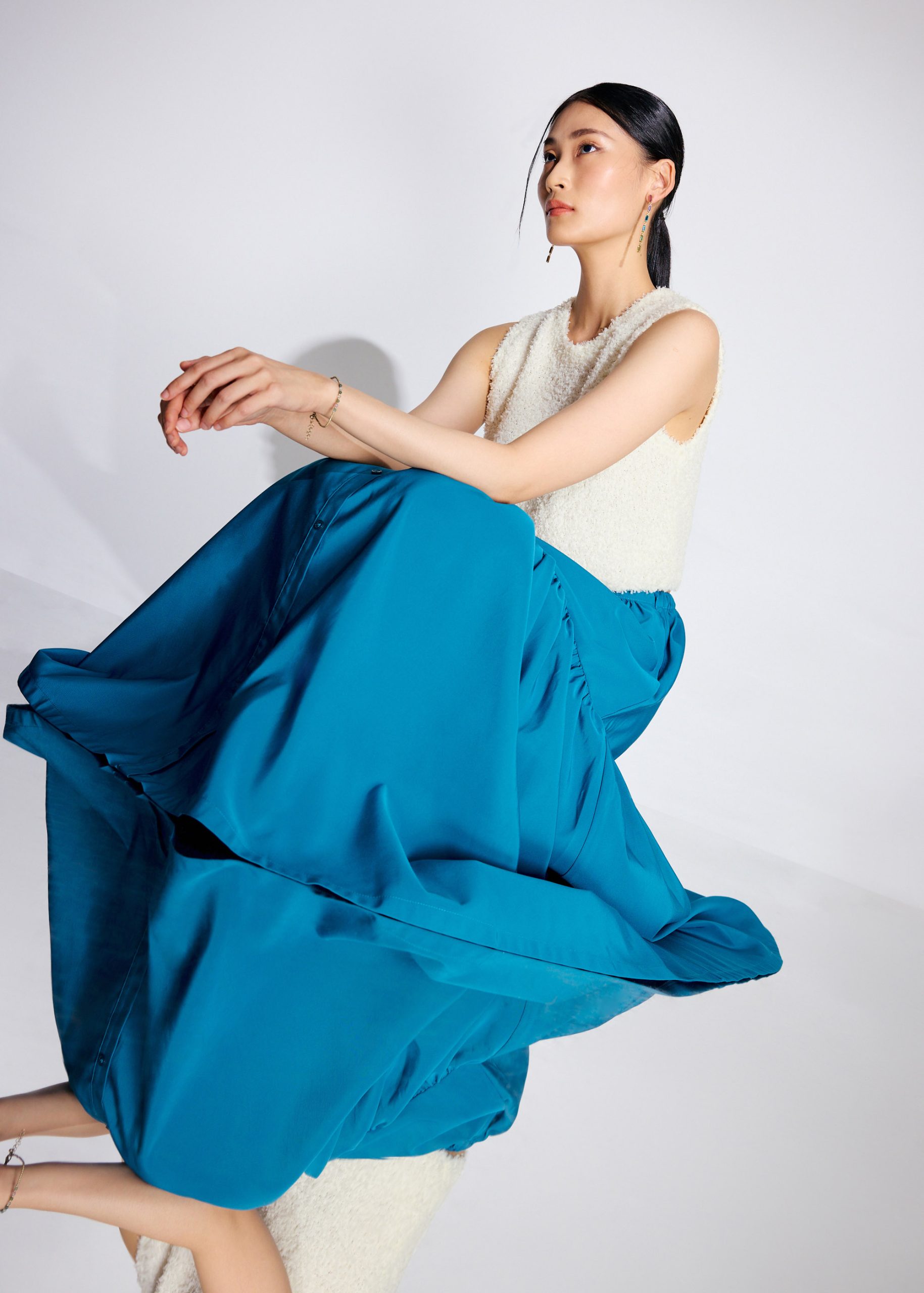 Fuzzy Knit Shell Crop Top - Image 13