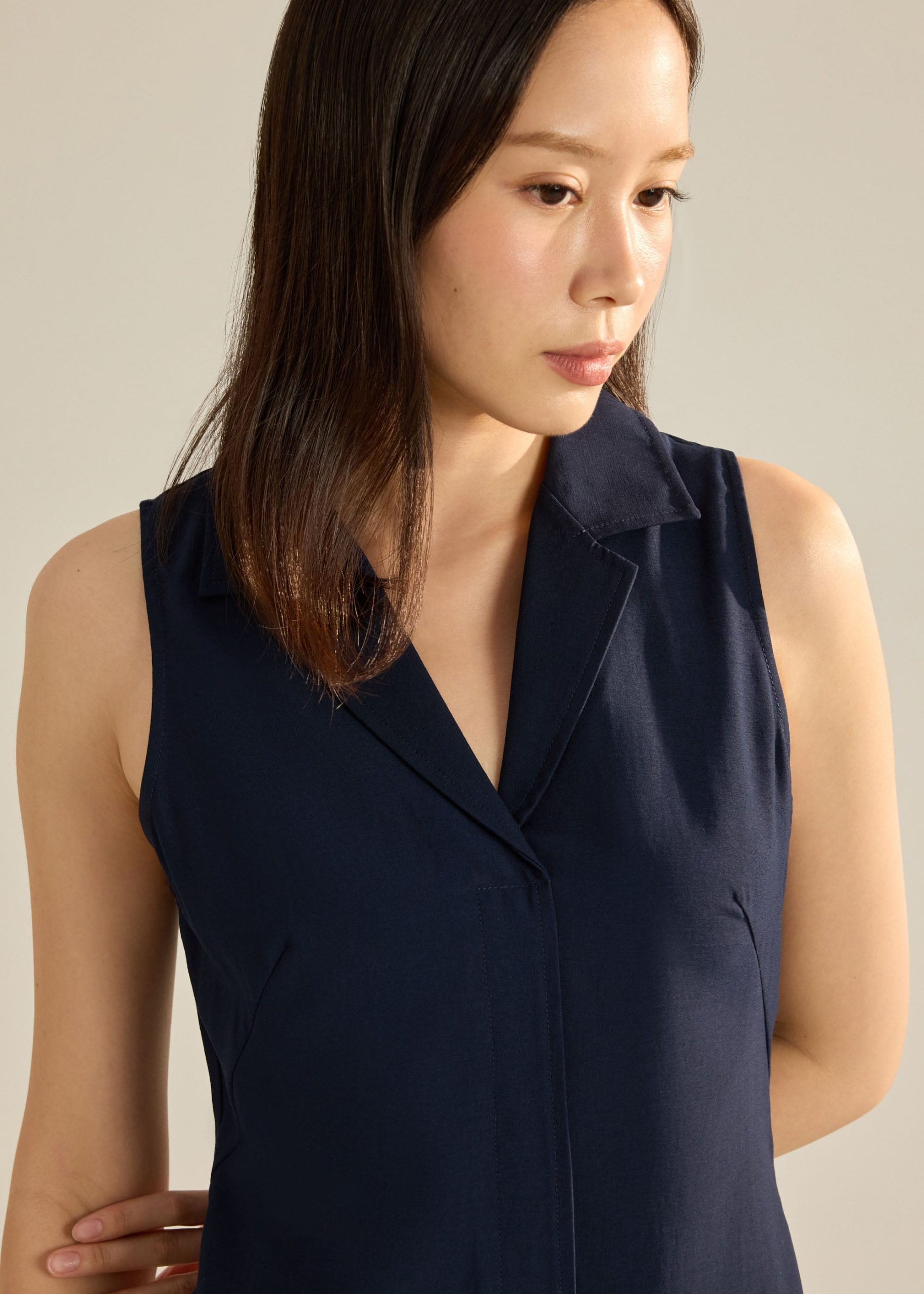 Ginny Collared A-line Dress - Image 7