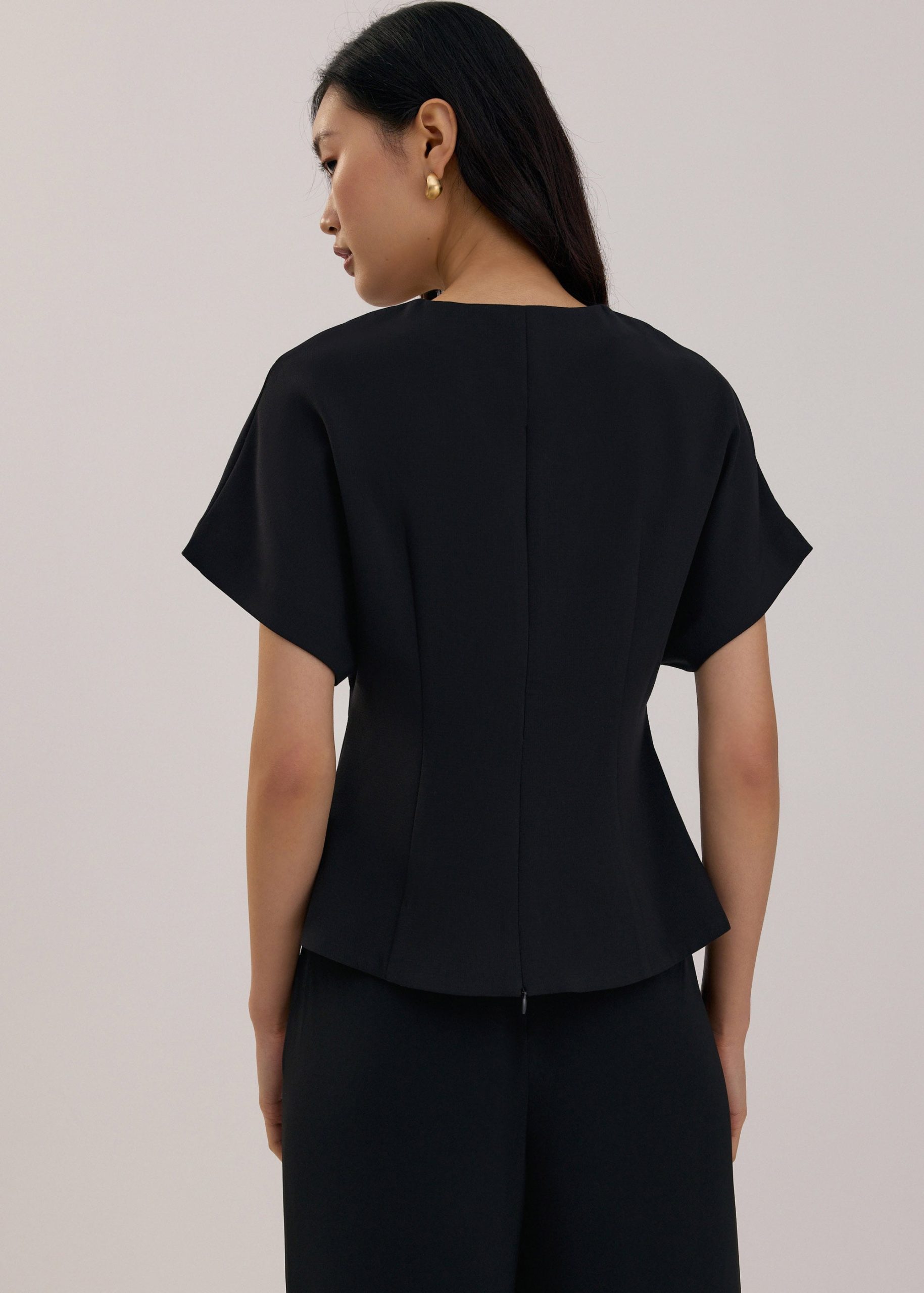 V-neck Batwing Top - Image 5