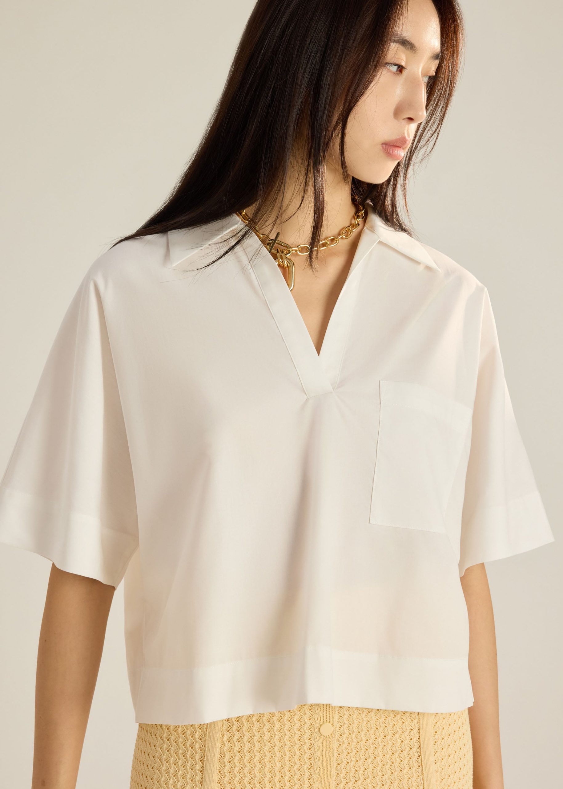 Maggie Cotton Relaxed Shirt - Image 6