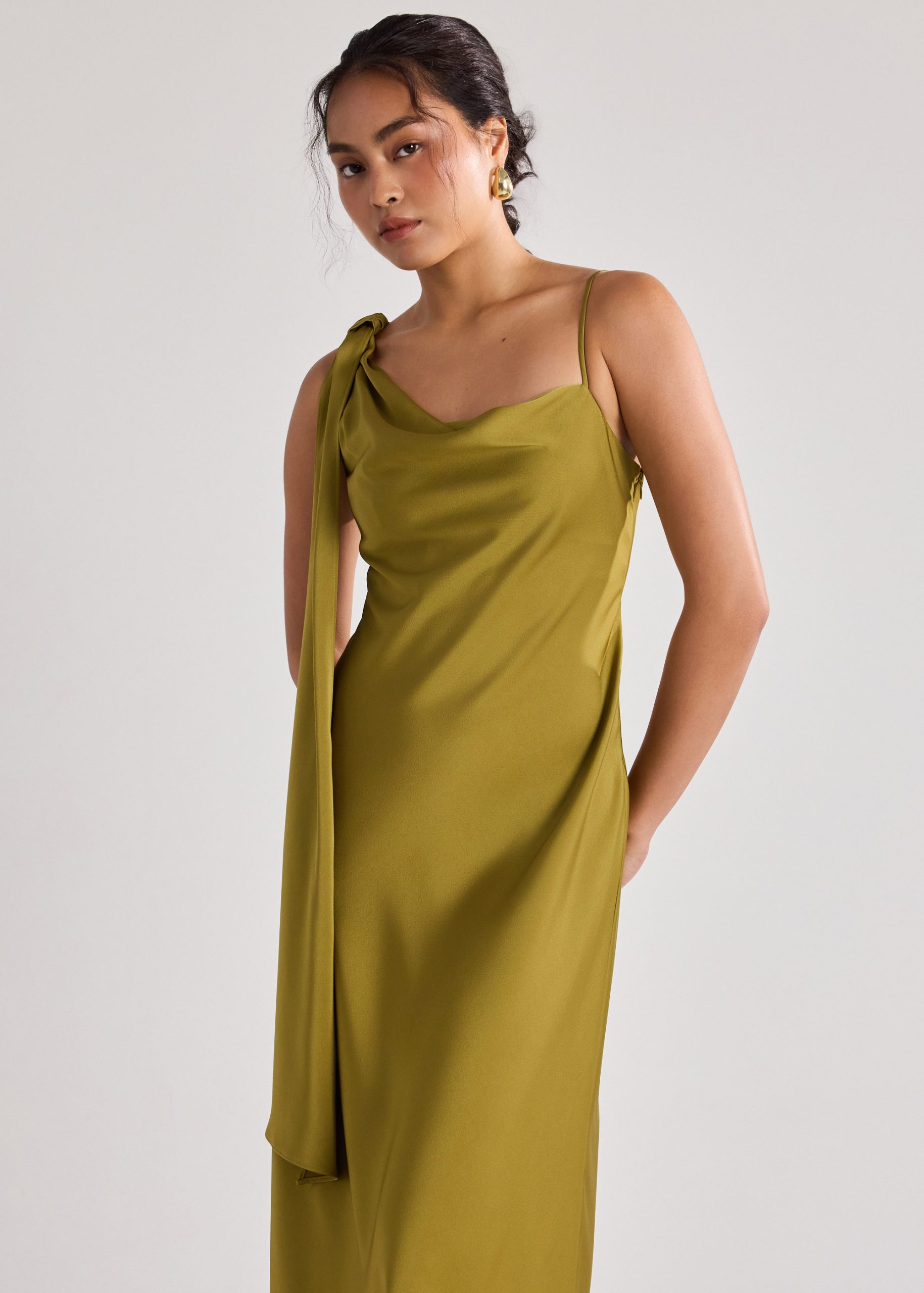 BraFree by LB Multi-way Satin Bias Cut Dress - Image 29
