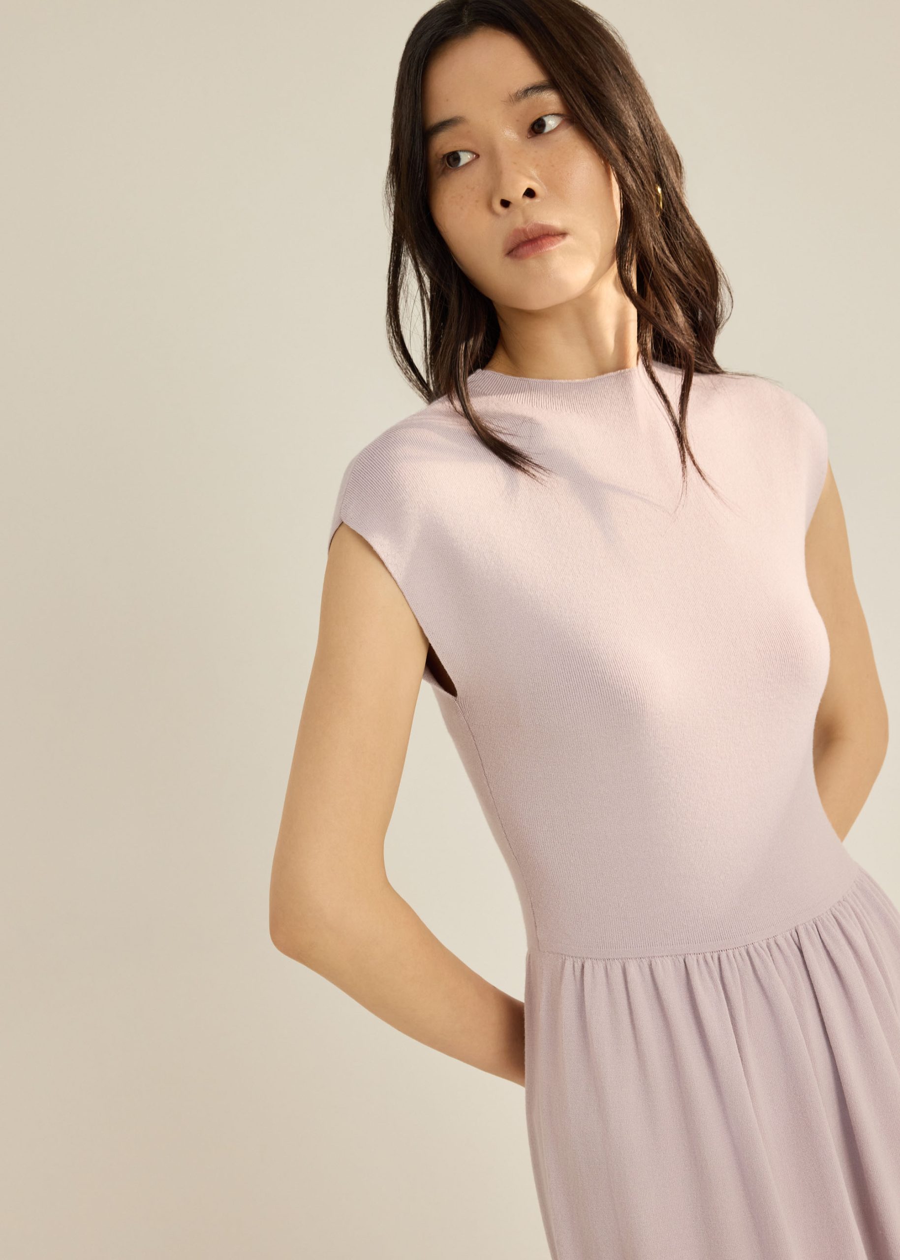 Huan Knit Fit & Flare Dress - Image 12