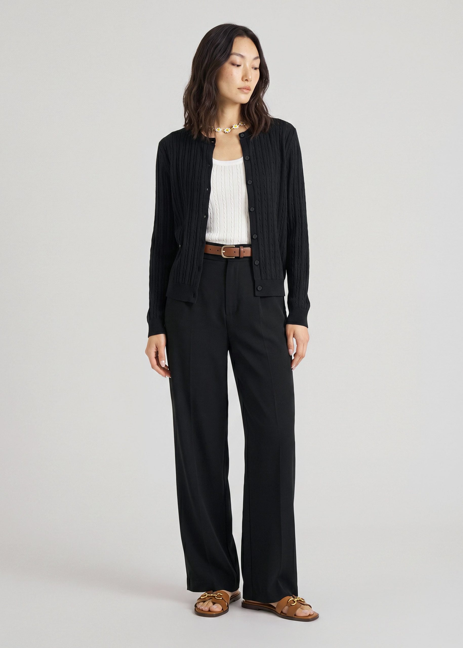 Cable Knit Cardigan - Image 10