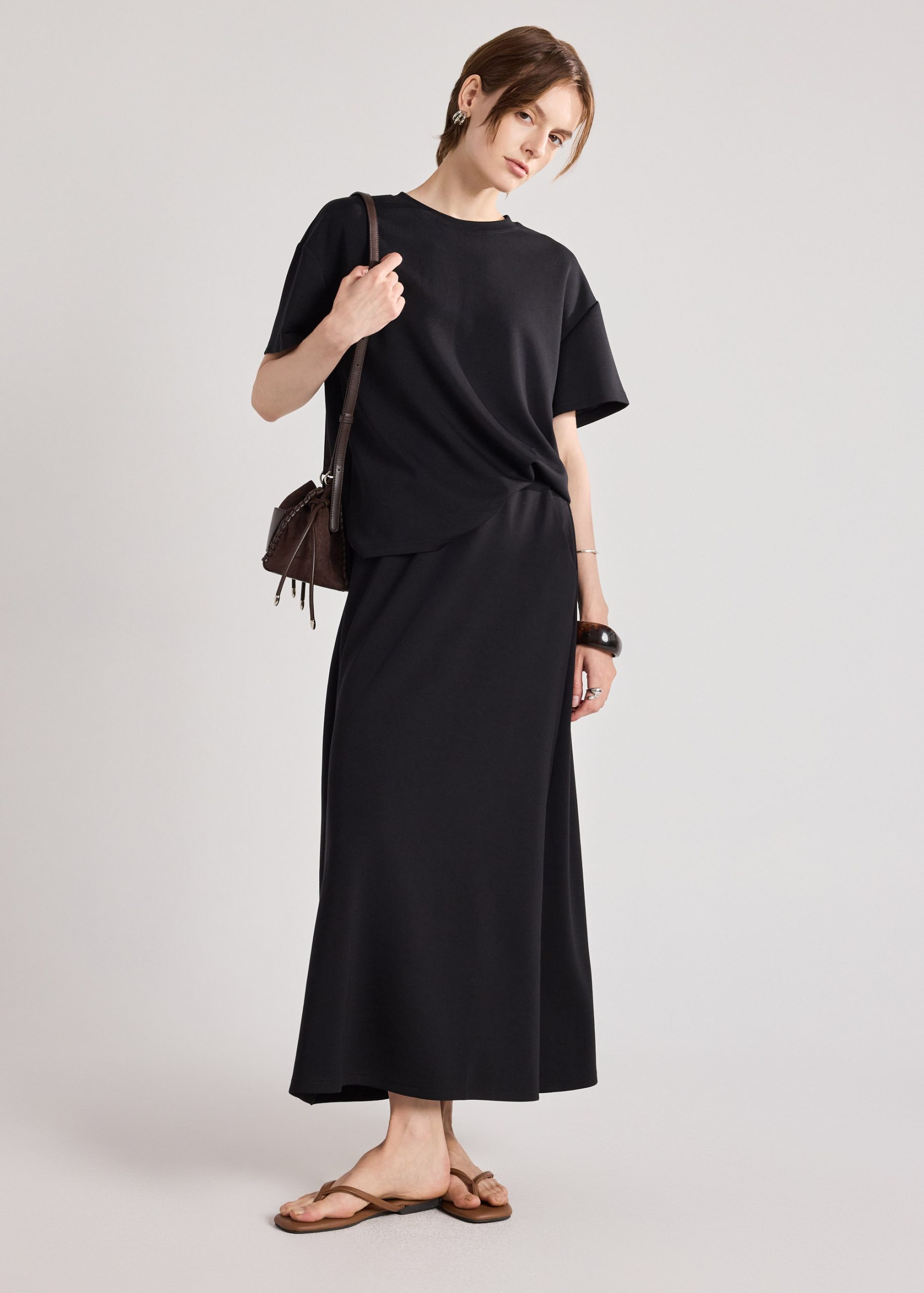 Relaxed Neoprene Tee - Image 7