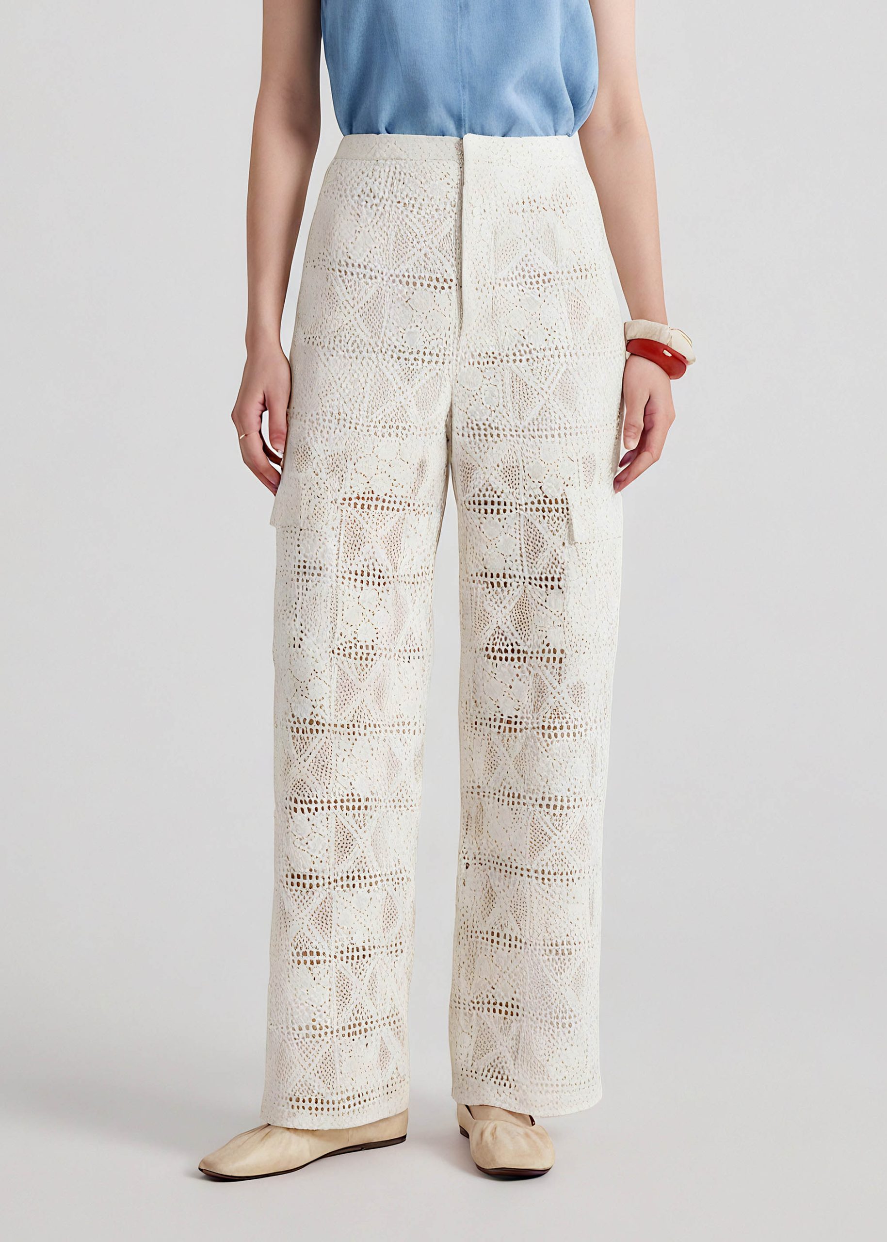 Crochet Cargo Pants - Image 12