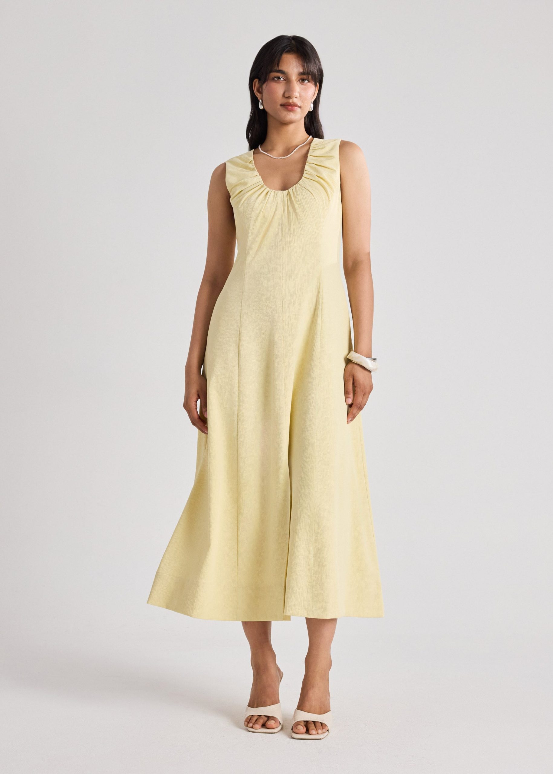 Dara Seersucker Dress - Image 15