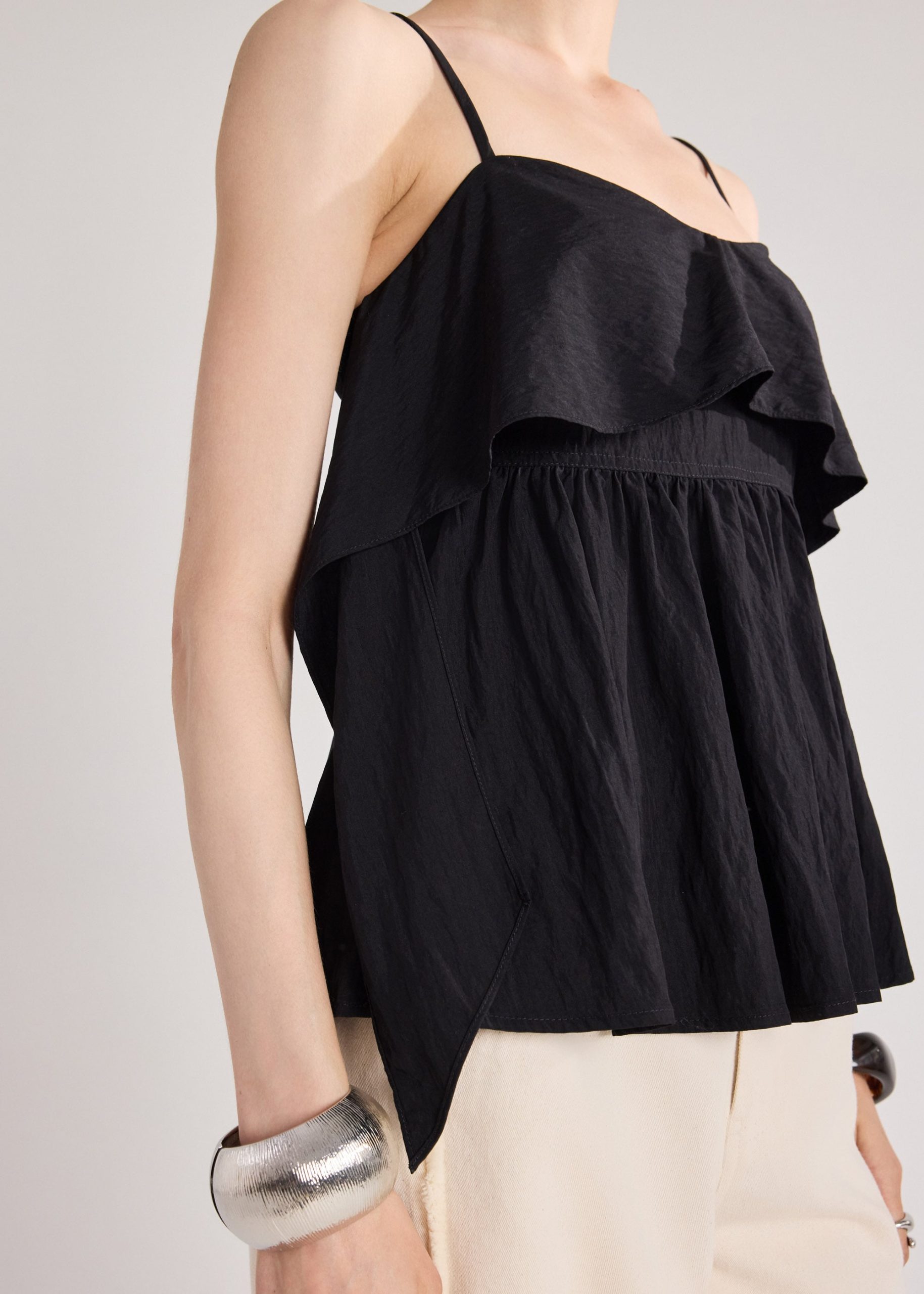 Ruffle Overlay Camisole - Image 6