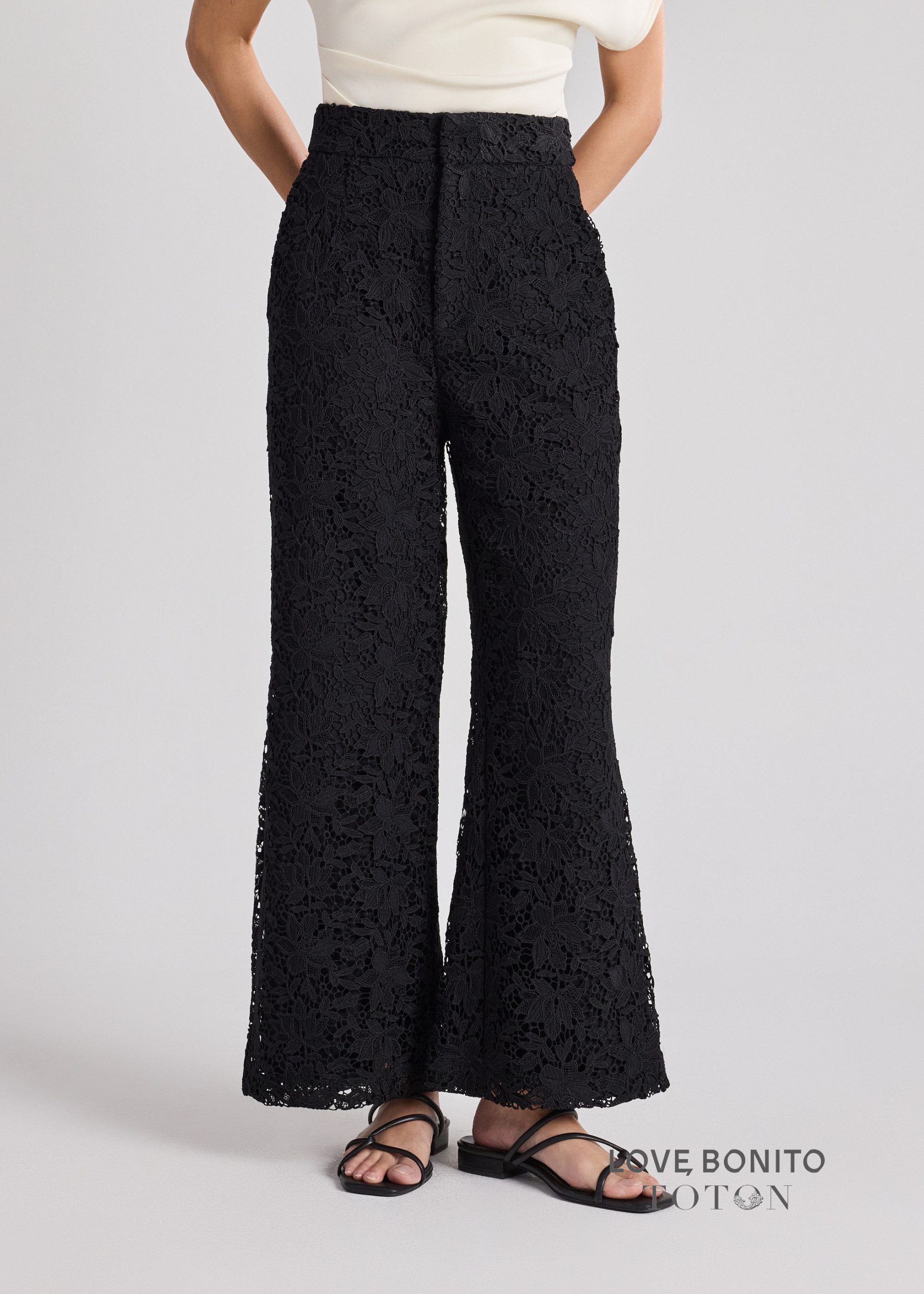 Love, Bonito x TOTON Leggy??Lace Pants - Image 3