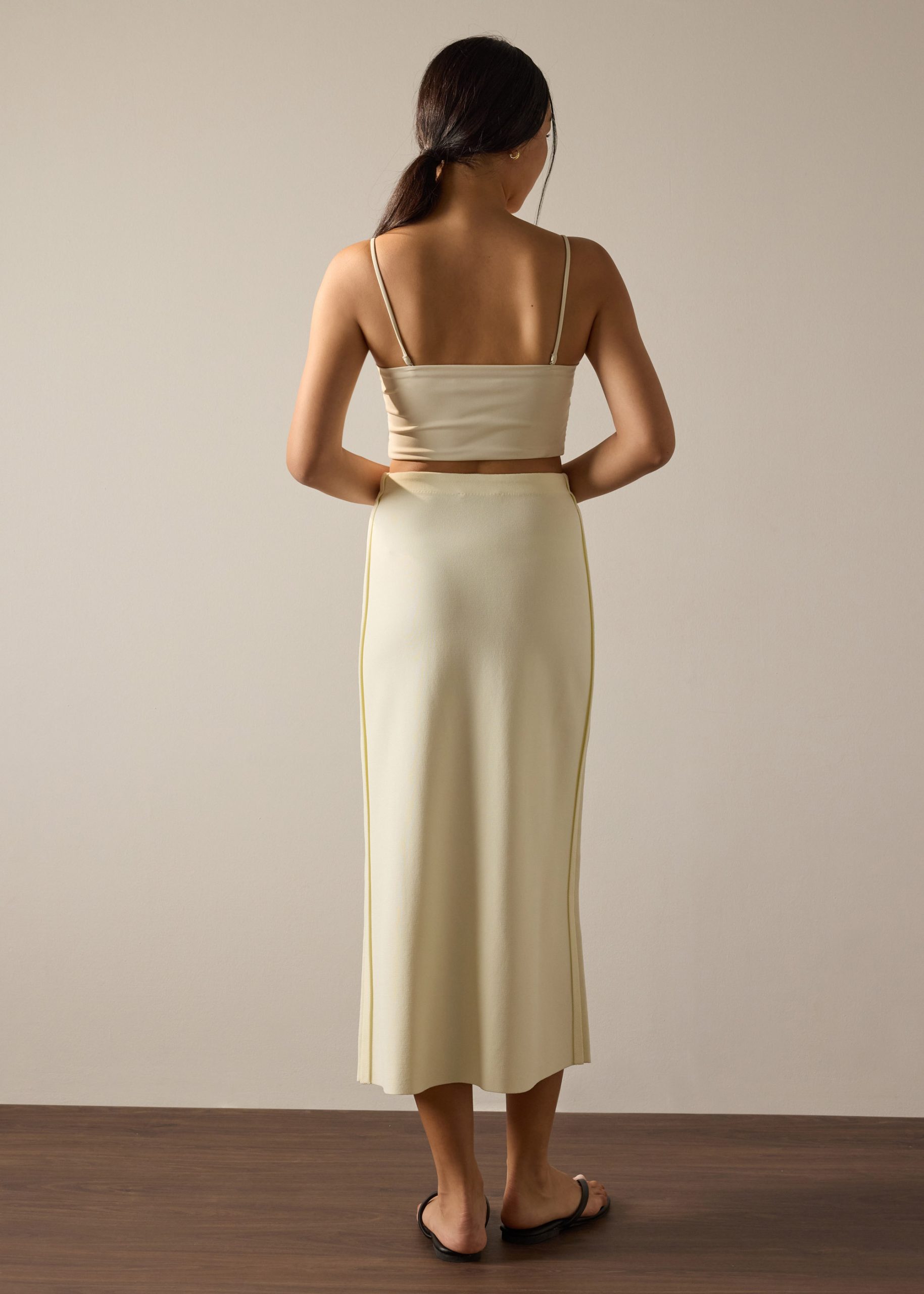 Ayami Knit A-line Midaxi Skirt - Image 6