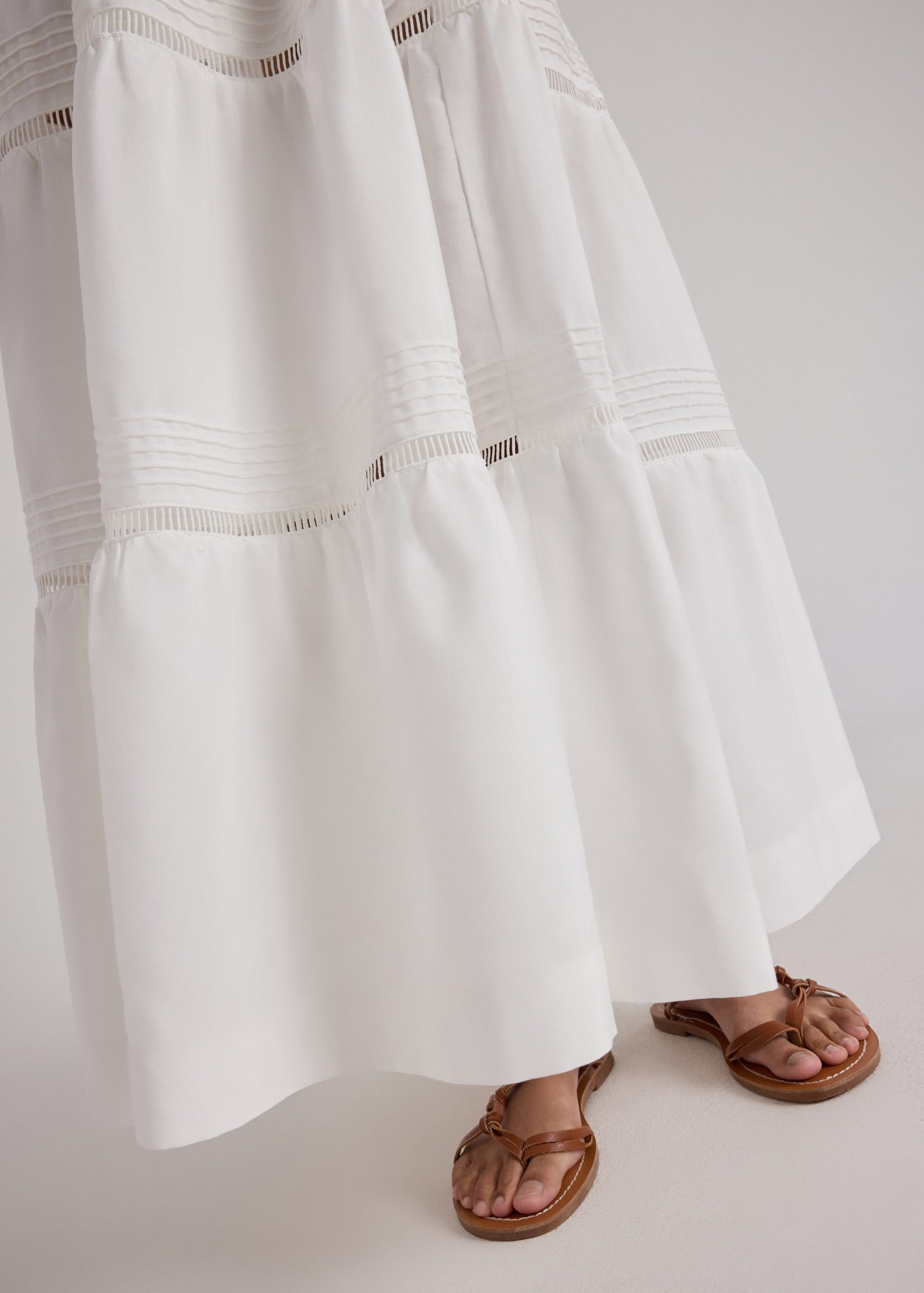 Pintuck Trapeze Dress - Image 6