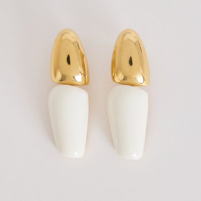 14K Gold Plated Drop Earrings