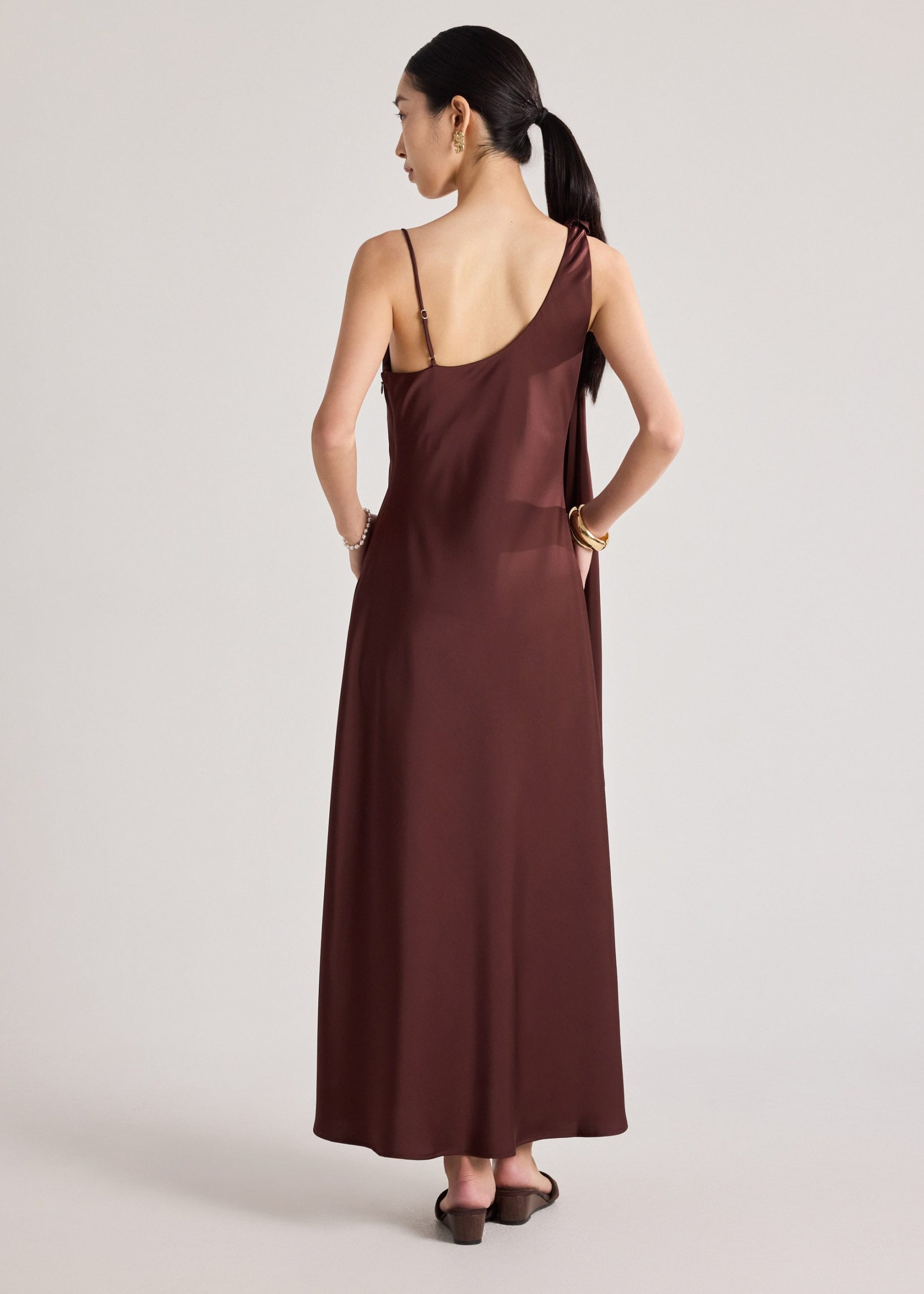 BraFree by LB Multi-way Satin Bias Cut Dress - Image 21