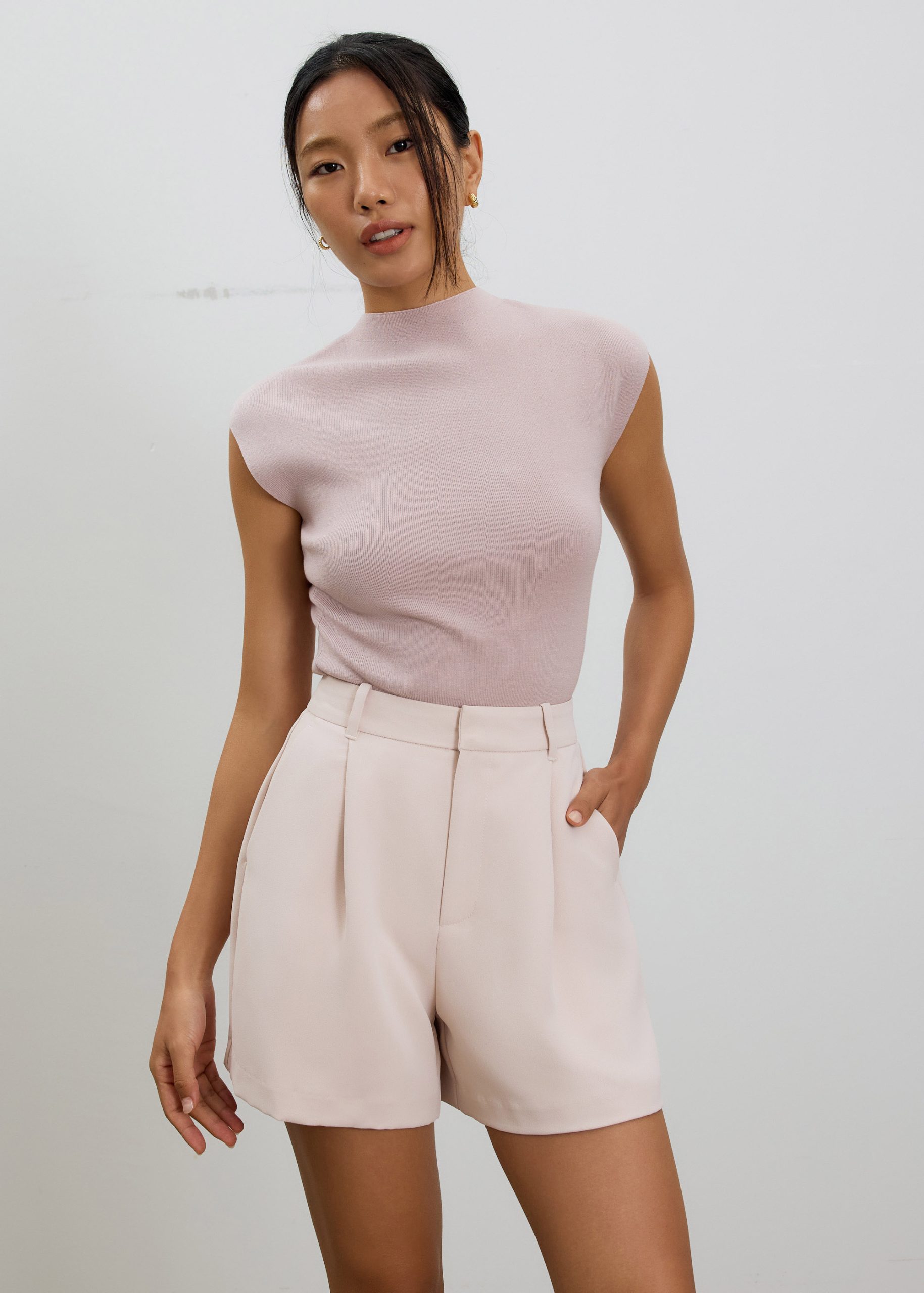 Huan Knit Mock Neck Top - Image 10