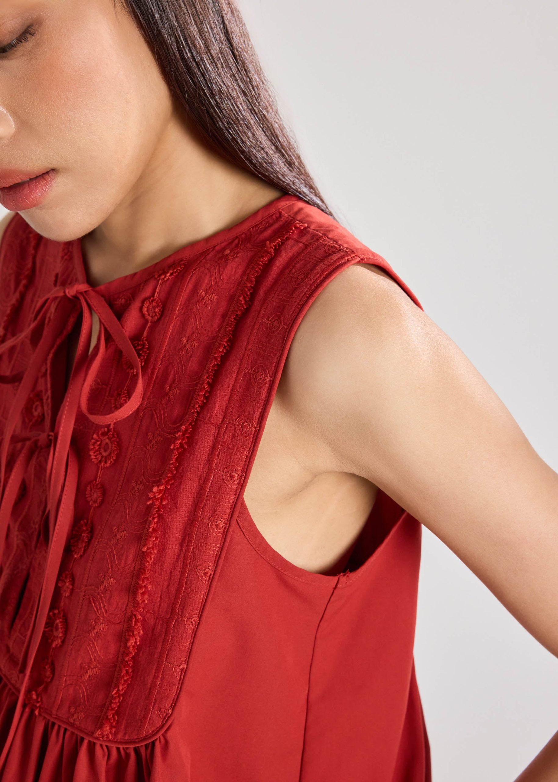 Embroidered Shell Top - Image 14