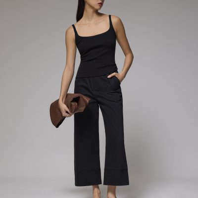 Brooklyn Cotton Wide Leg Culottes