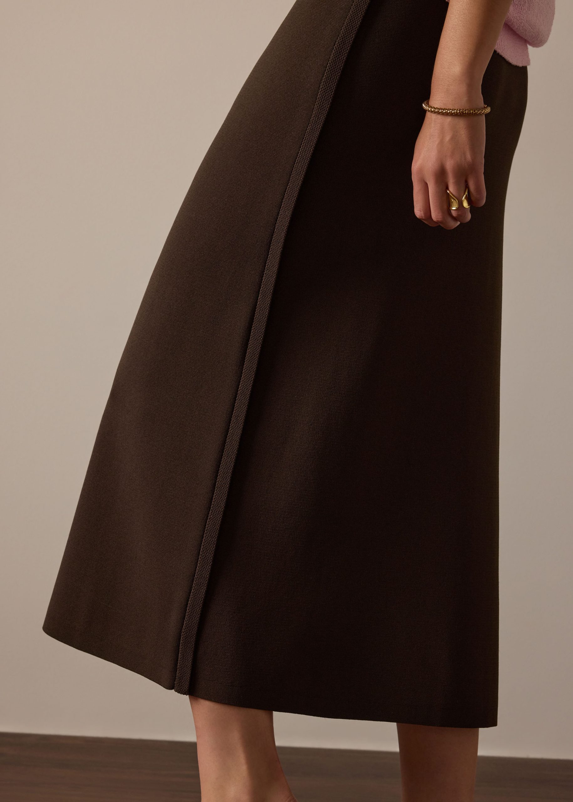 Ayami Knit A-line Midaxi Skirt - Image 9