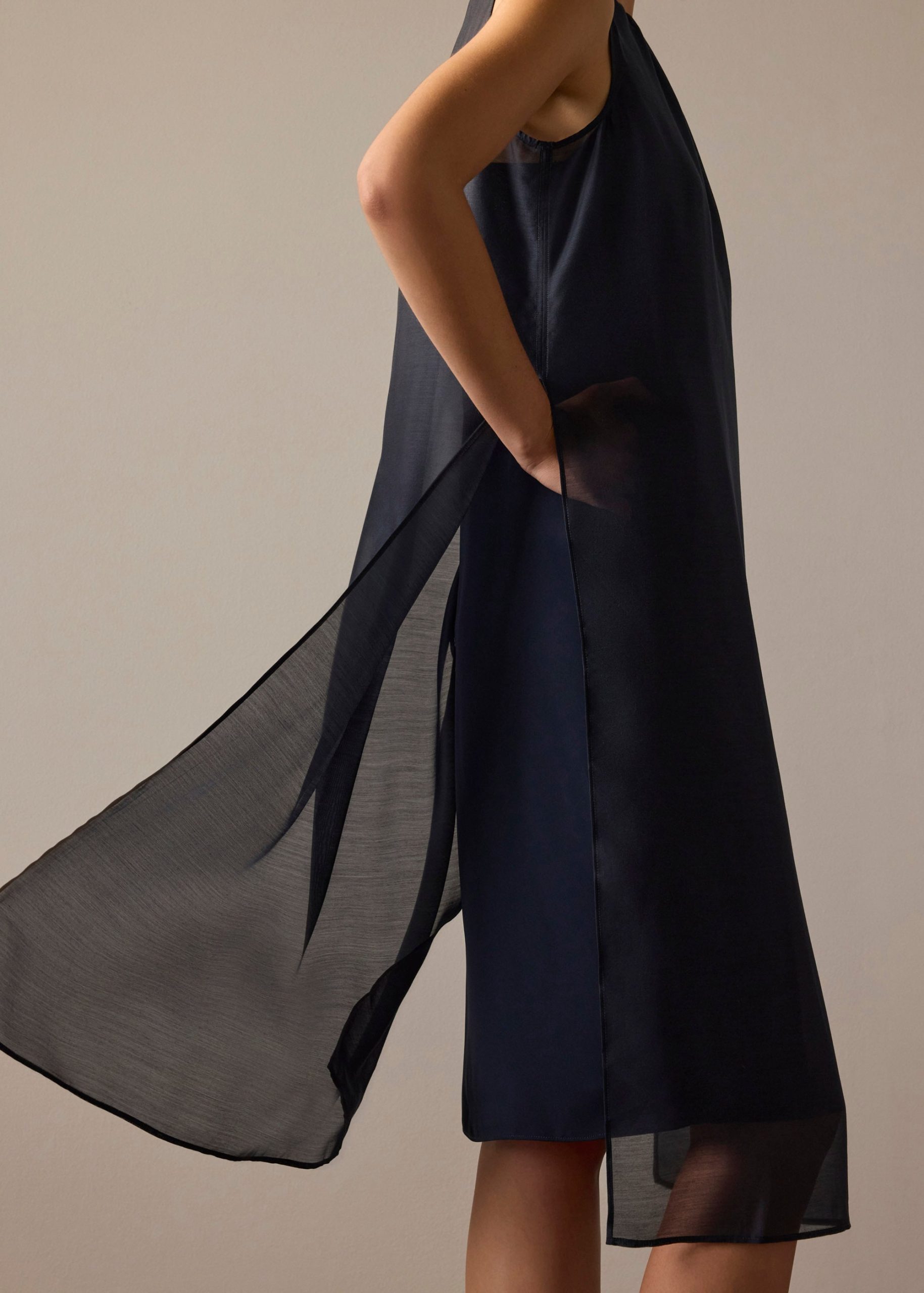 Mirei Organza Column Dress - Image 2