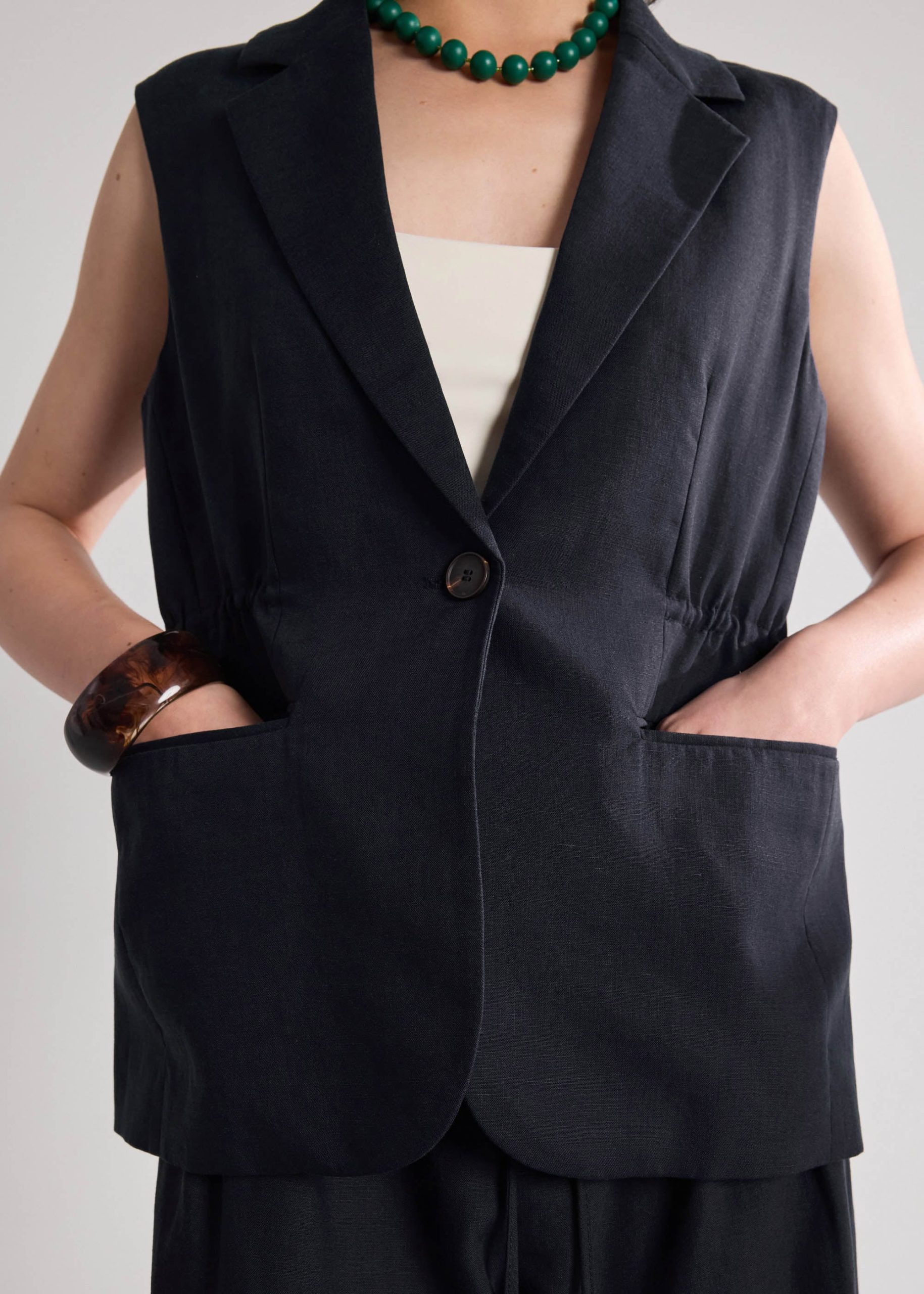 Premium Linen Vest - Image 19