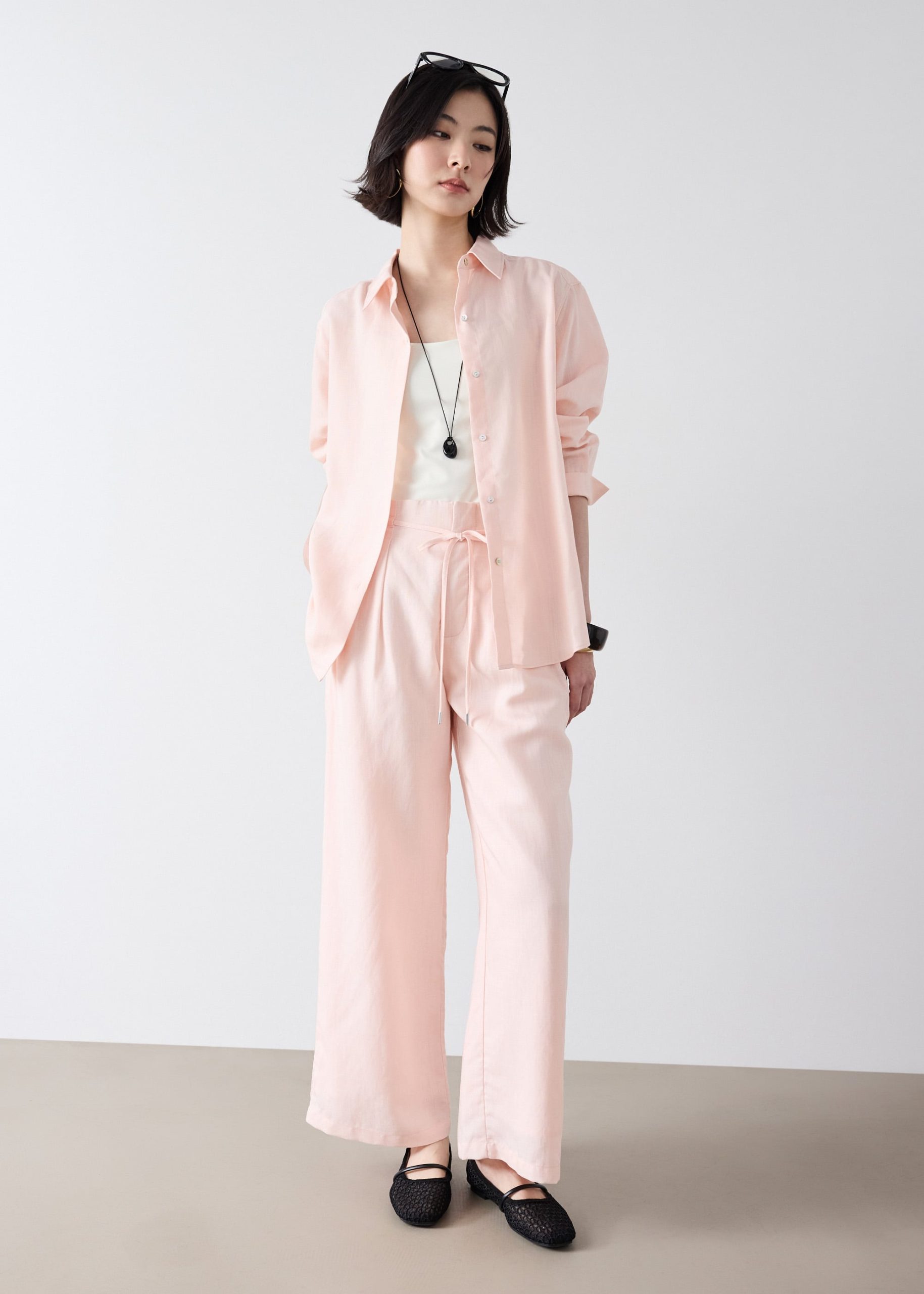 Nora Leggy??Premium Linen Pants - Image 2