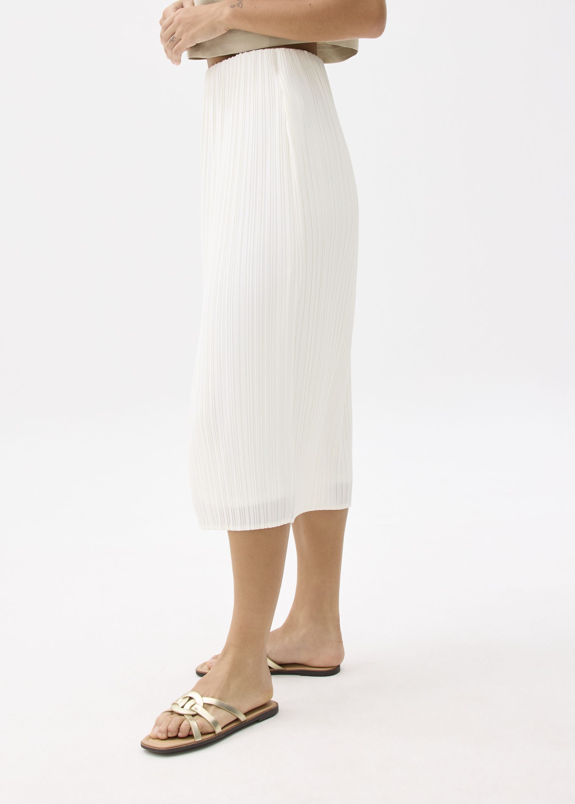 Gym Pleated Column Midi Skirt - Image 19