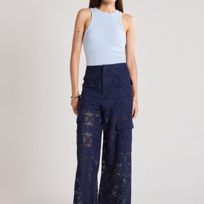Crochet Cargo Pants